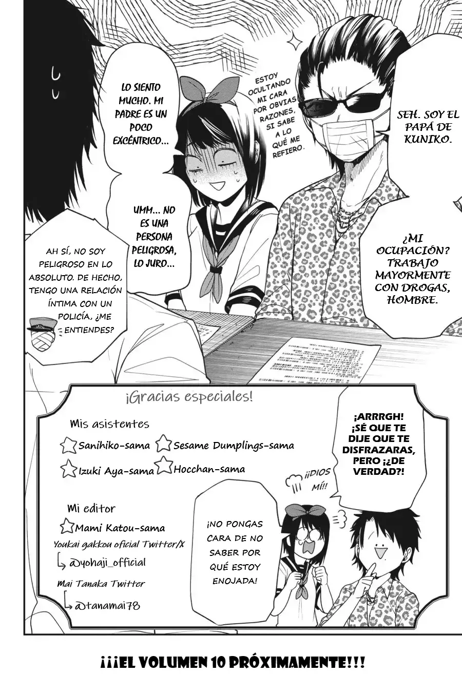 Read Yokai Gakkou No Sensei Hajimemashita Es Manga Online