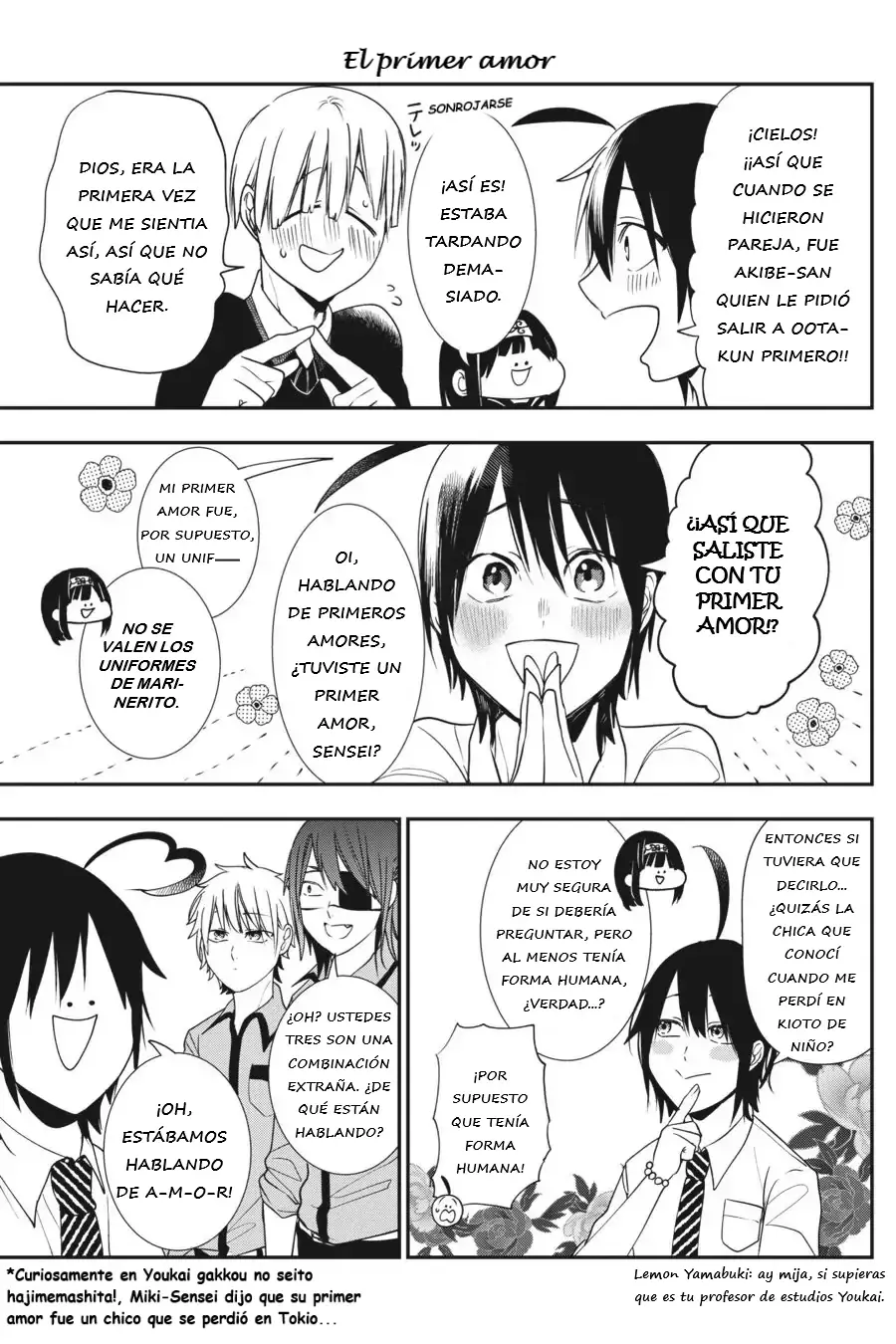 Read Yokai Gakkou No Sensei Hajimemashita Es Manga Online