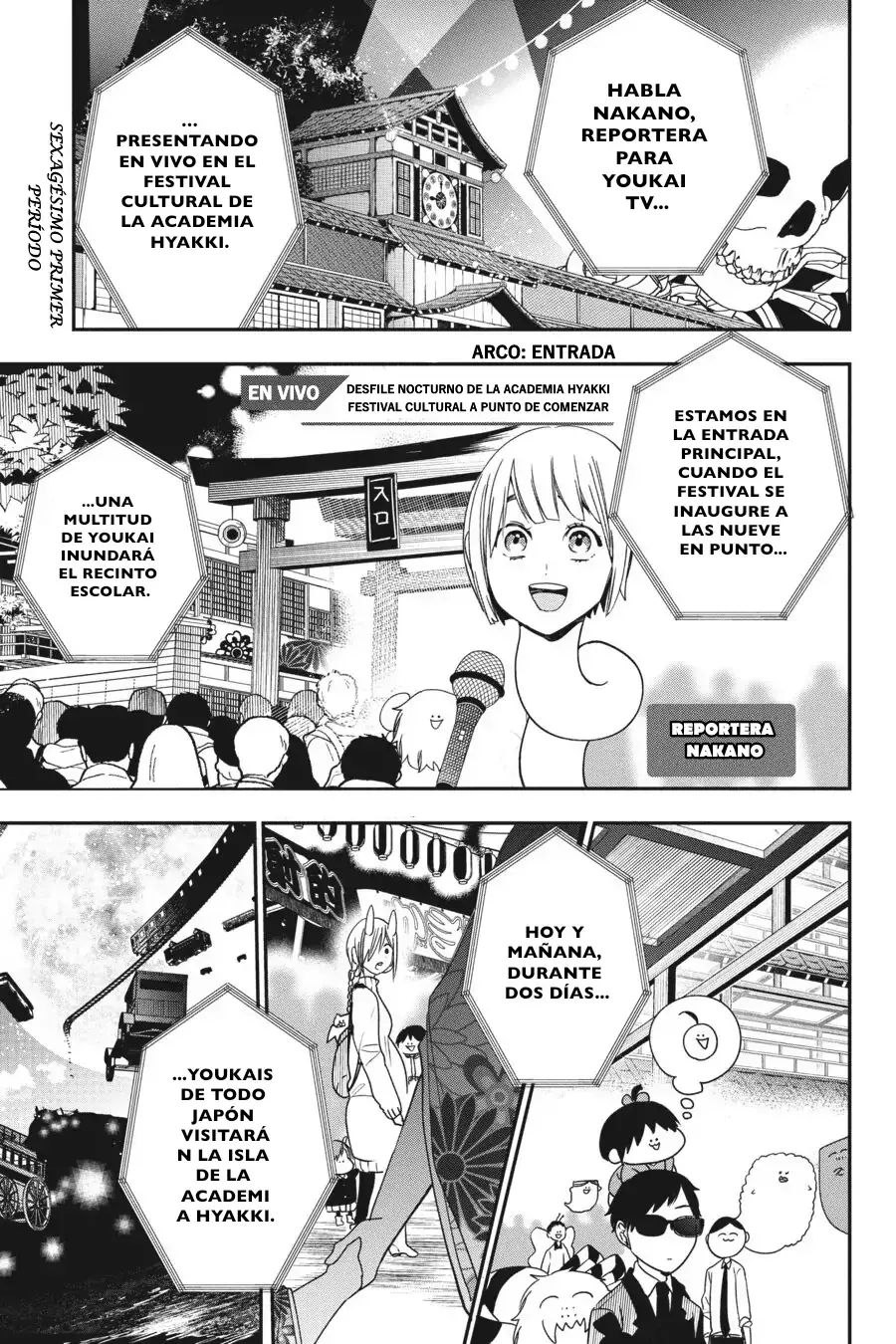 Read Yokai Gakkou No Sensei Hajimemashita Es Manga Online