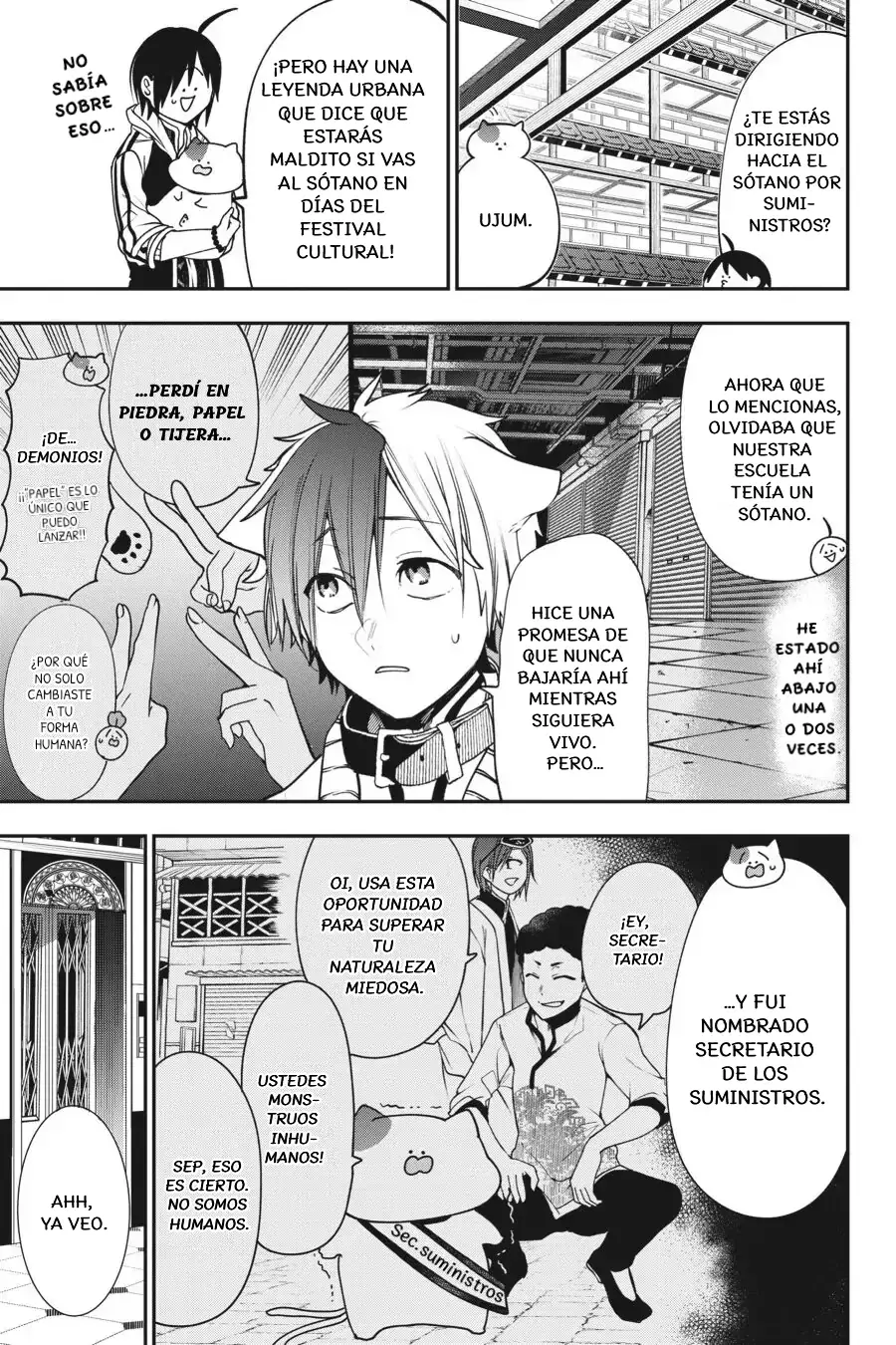 Read Yokai Gakkou No Sensei Hajimemashita Es Manga Online