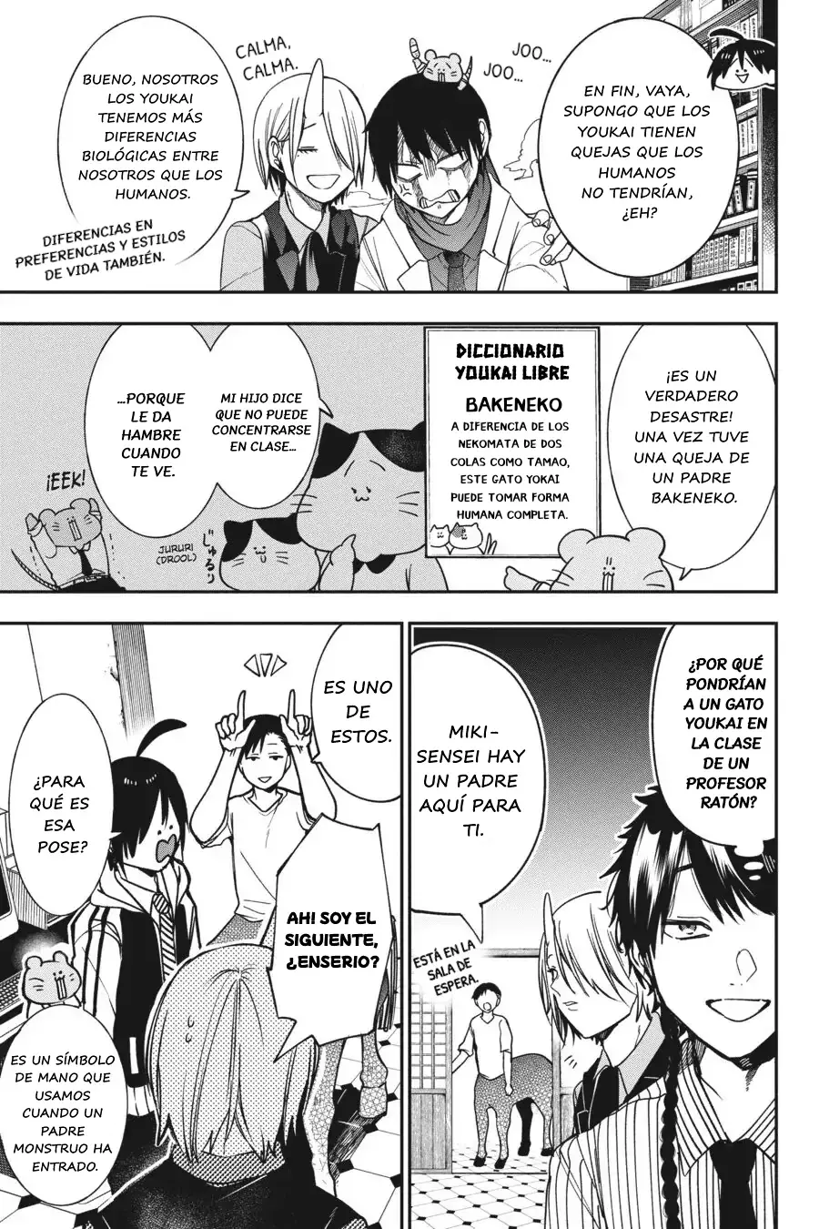 Read Yokai Gakkou No Sensei Hajimemashita Es Manga Online