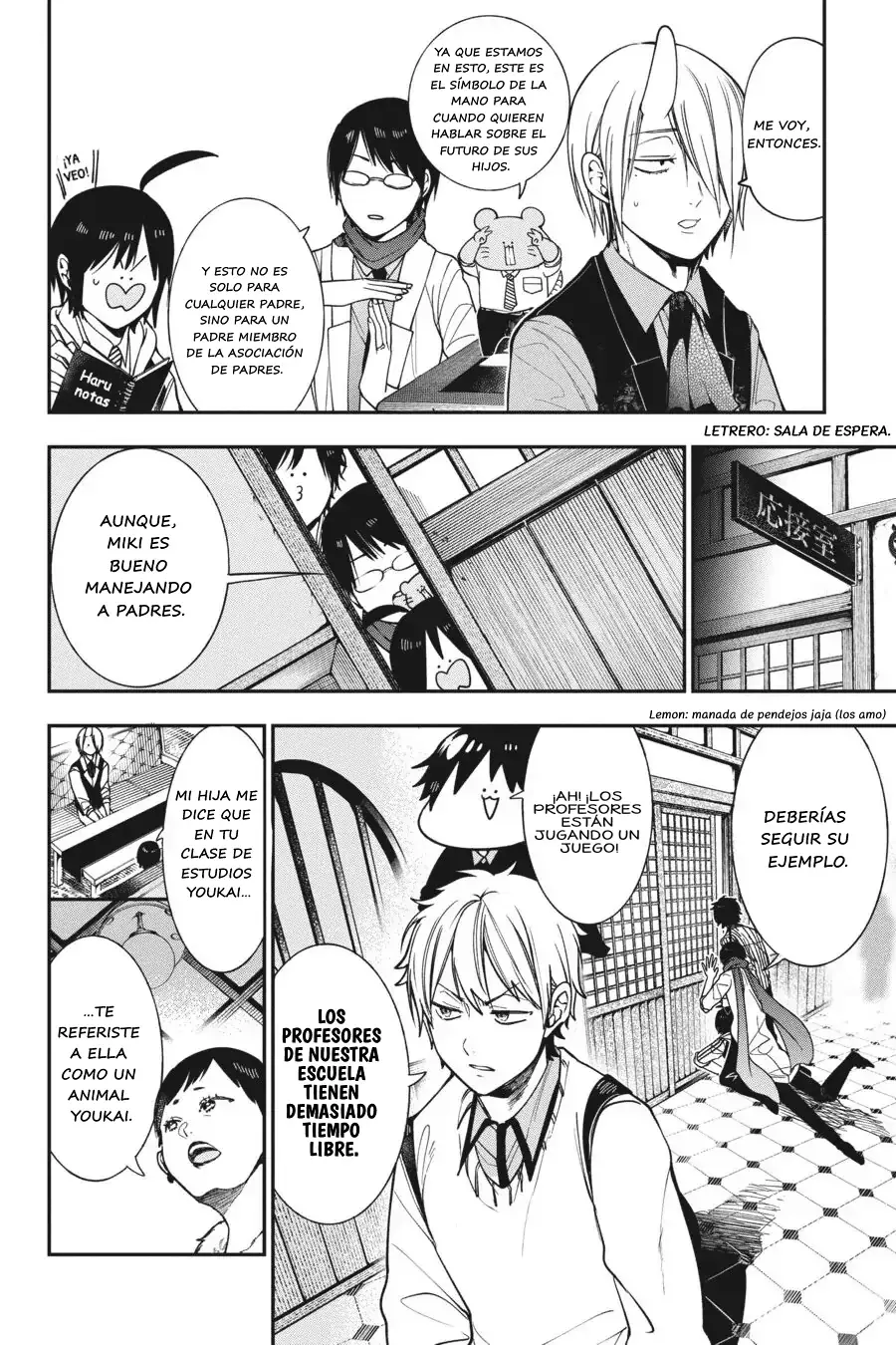 Read Yokai Gakkou No Sensei Hajimemashita Es Manga Online