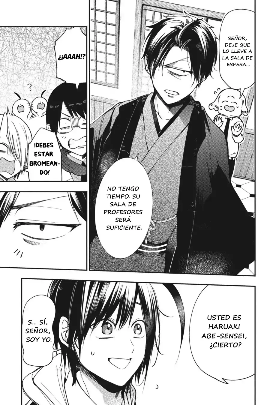 Read Yokai Gakkou No Sensei Hajimemashita Es Manga Online