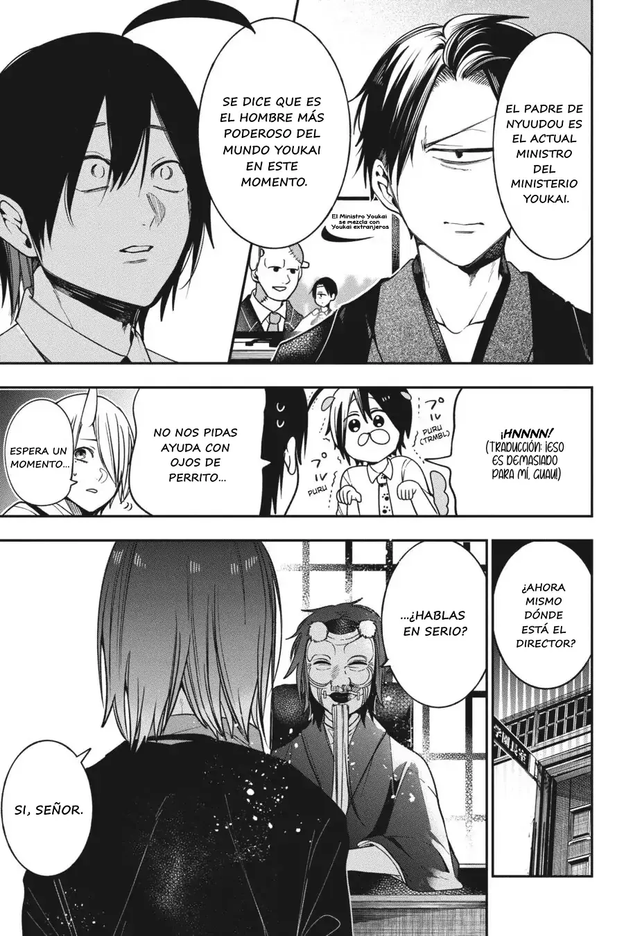 Read Yokai Gakkou No Sensei Hajimemashita Es Manga Online