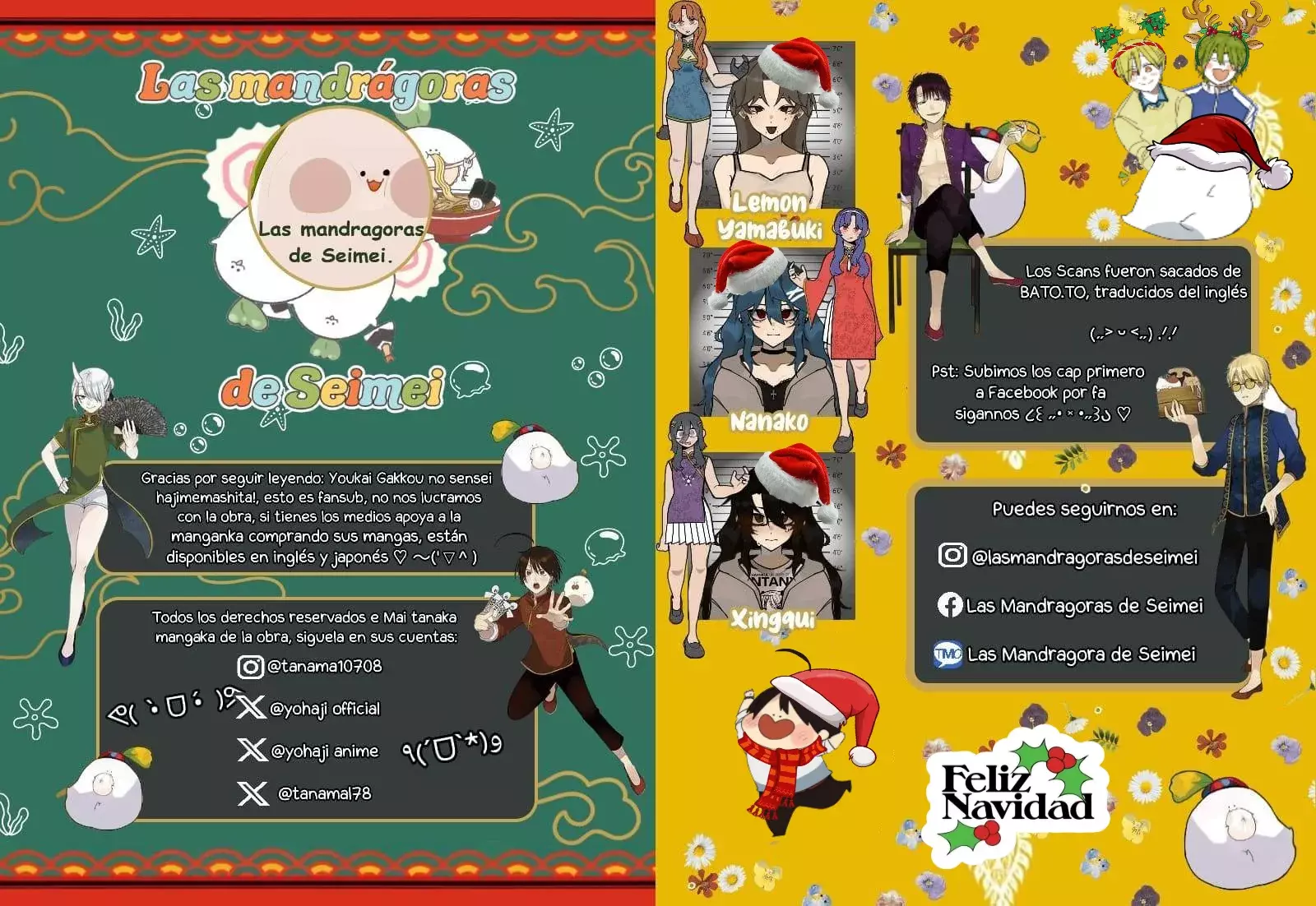 Read Yokai Gakkou No Sensei Hajimemashita Es Manga Online