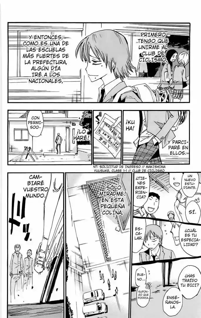 Read Yowamushi Pedal Es Manga Online