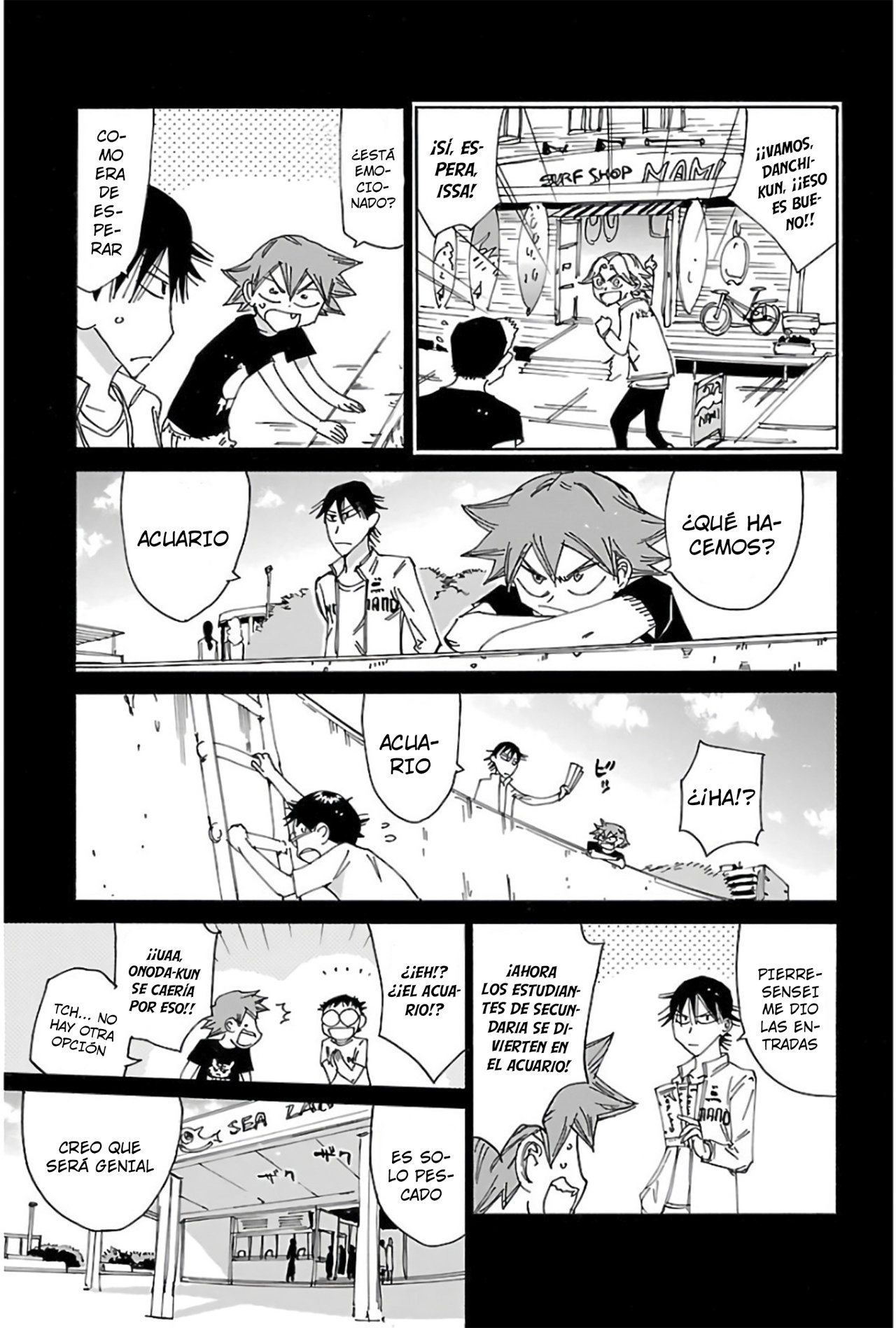 Read Yowamushi Pedal Es Manga Online