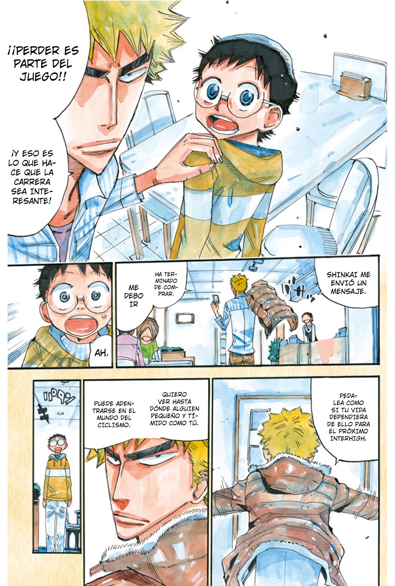 Read Yowamushi Pedal Es Manga Online