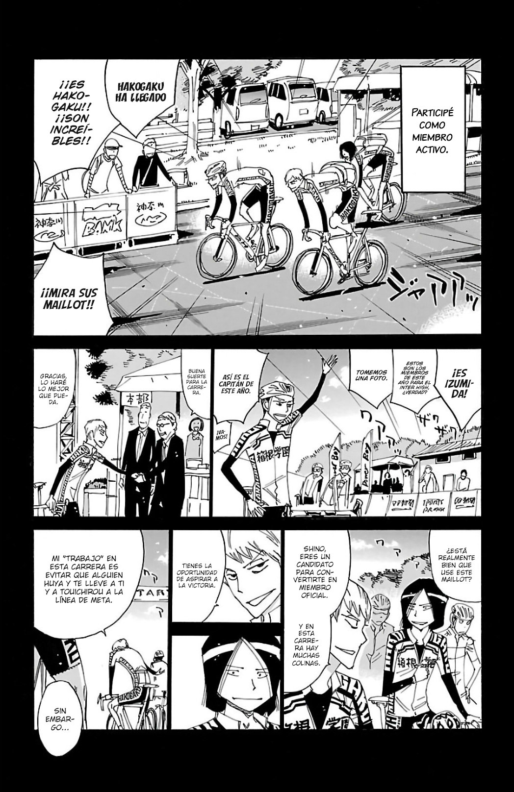 Read Yowamushi Pedal Es Manga Online