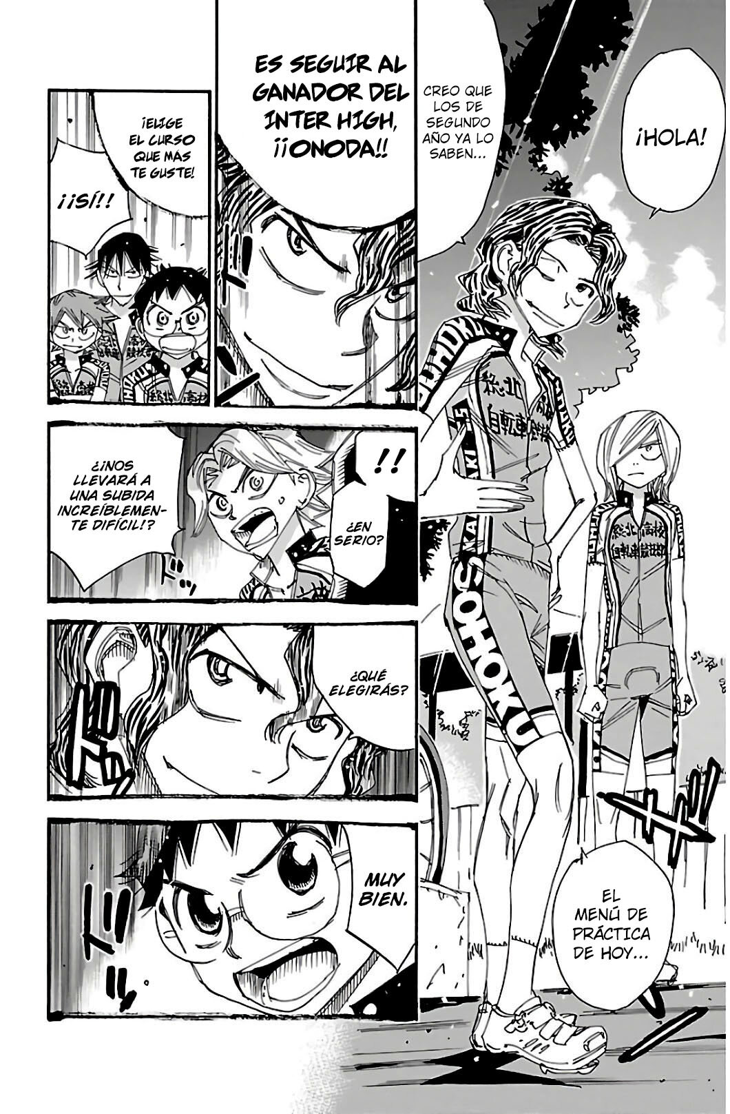 Read Yowamushi Pedal Es Manga Online