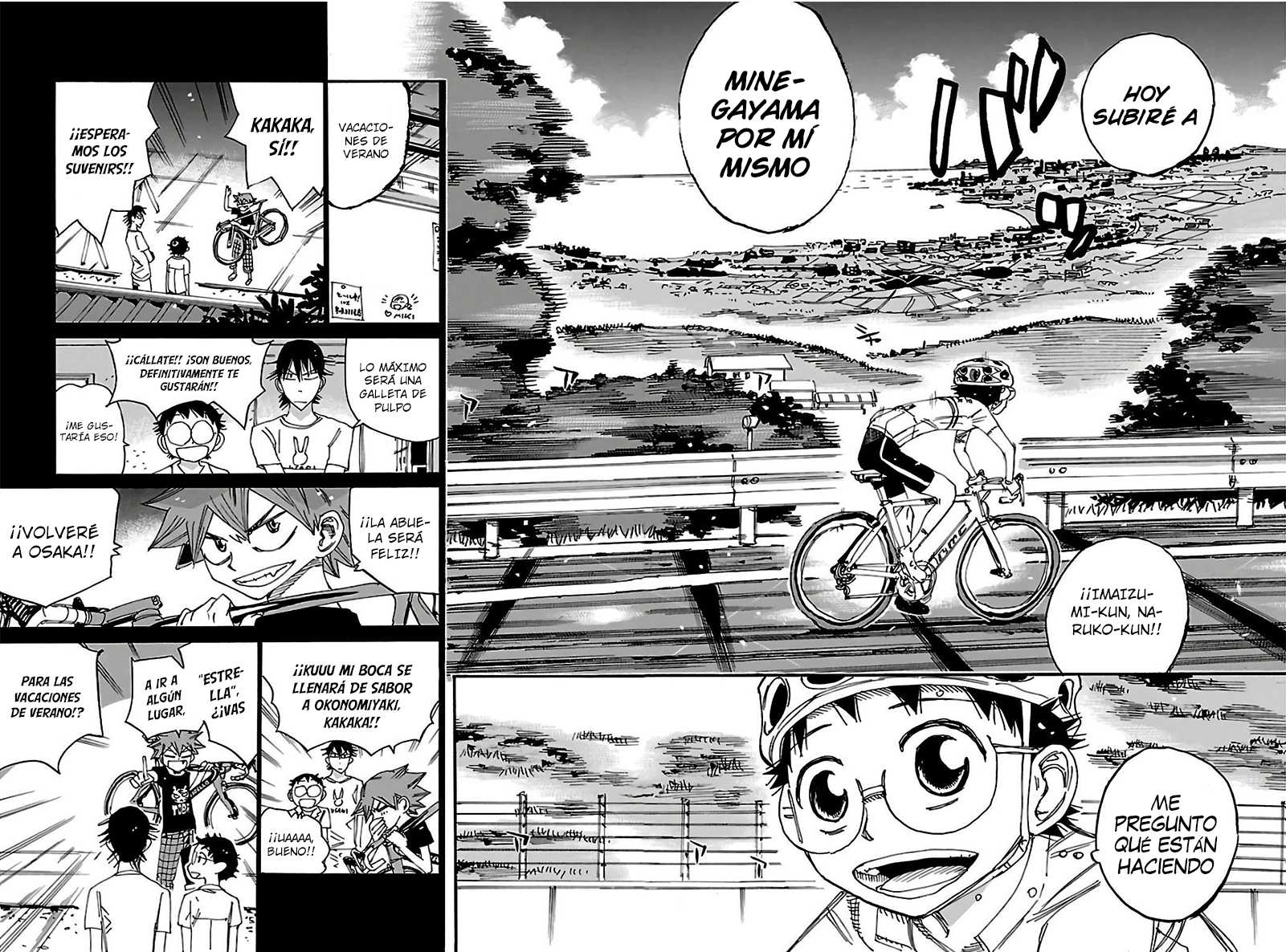 Read Yowamushi Pedal Es Manga Online