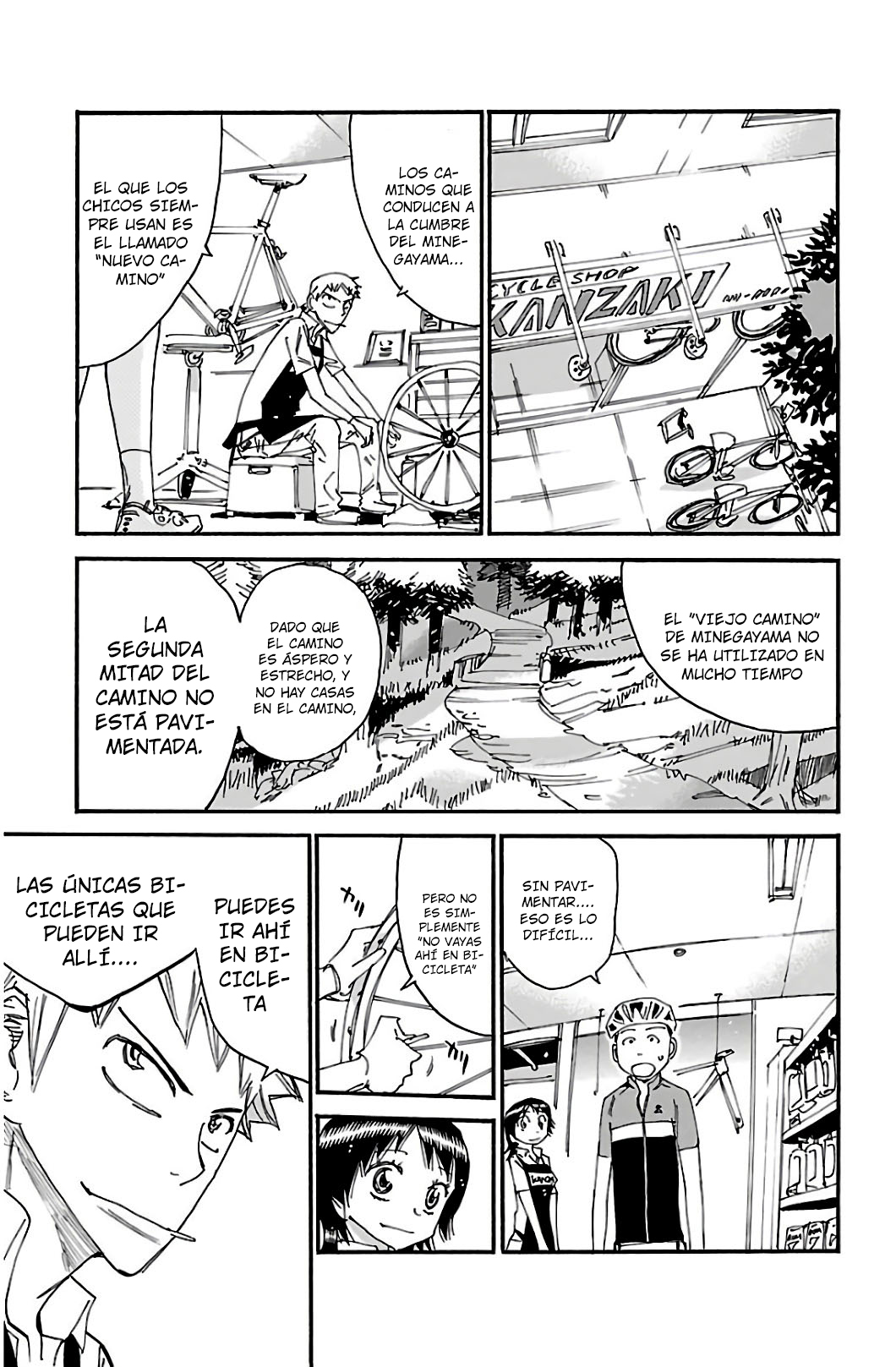 Read Yowamushi Pedal Es Manga Online