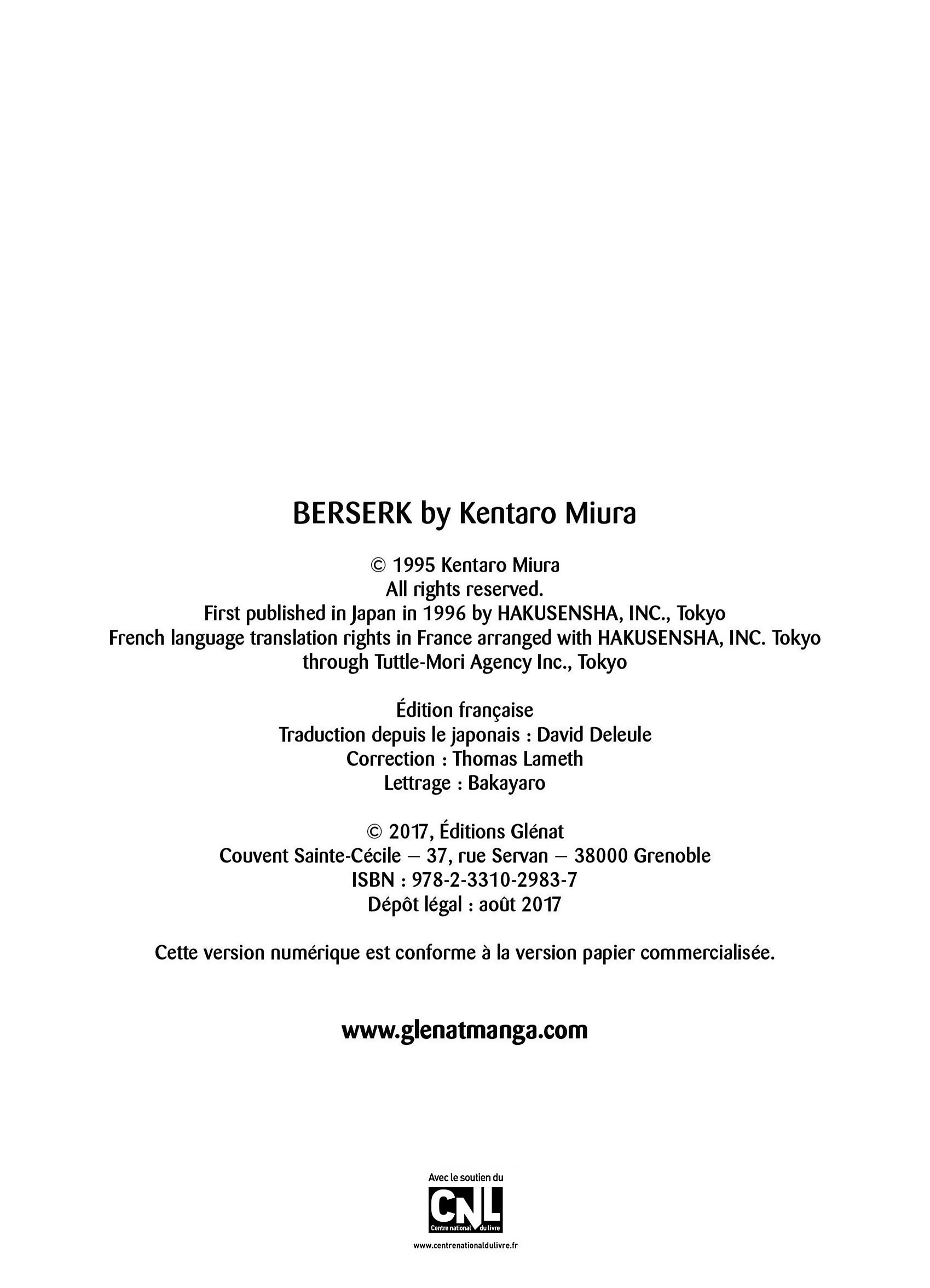 Read Berserk FR Manga Online
