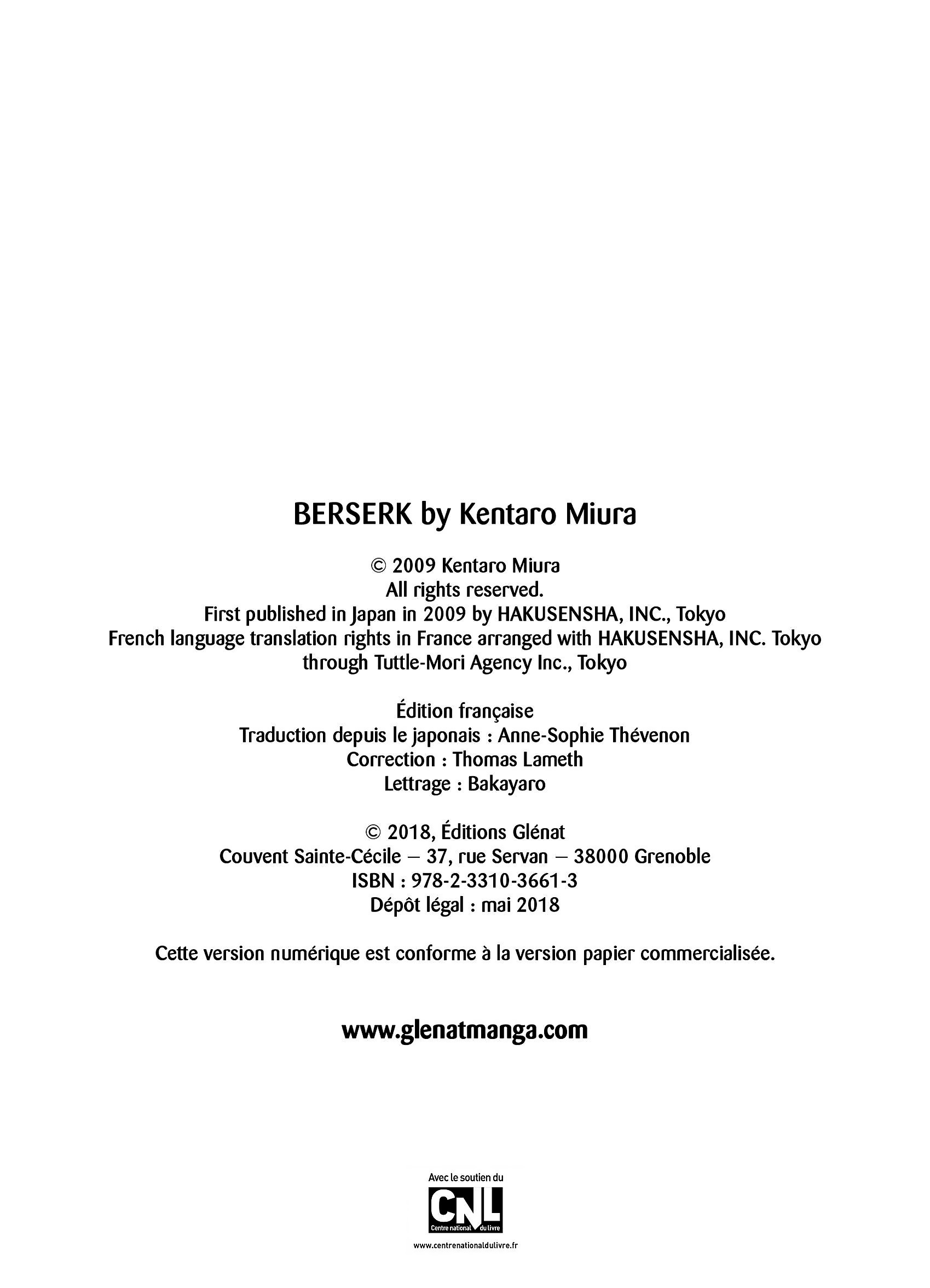 Read Berserk FR Manga Online