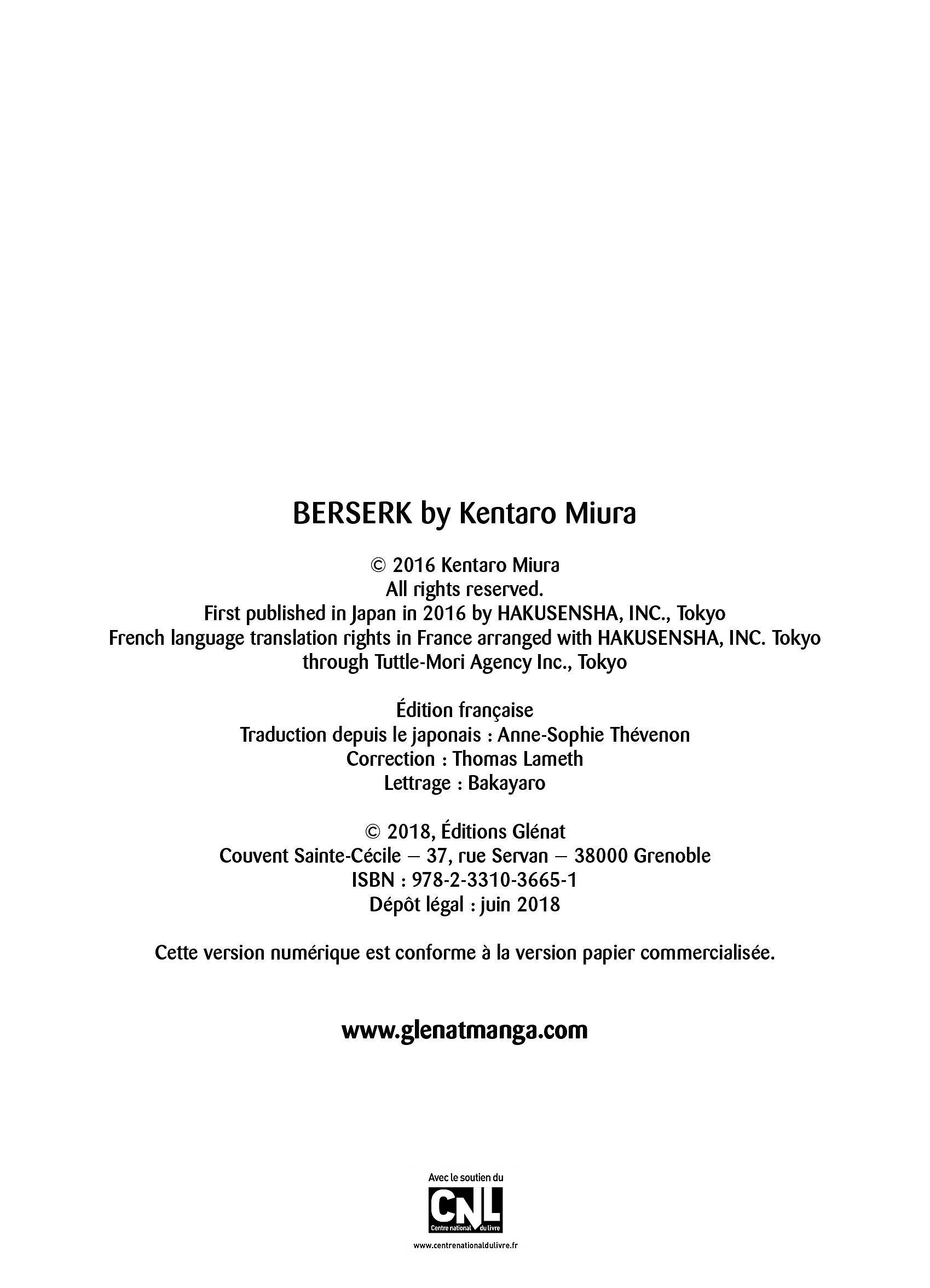 Read Berserk FR Manga Online