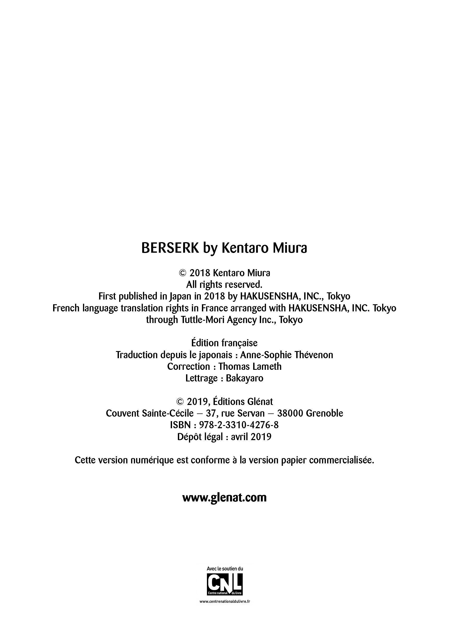 Read Berserk FR Manga Online