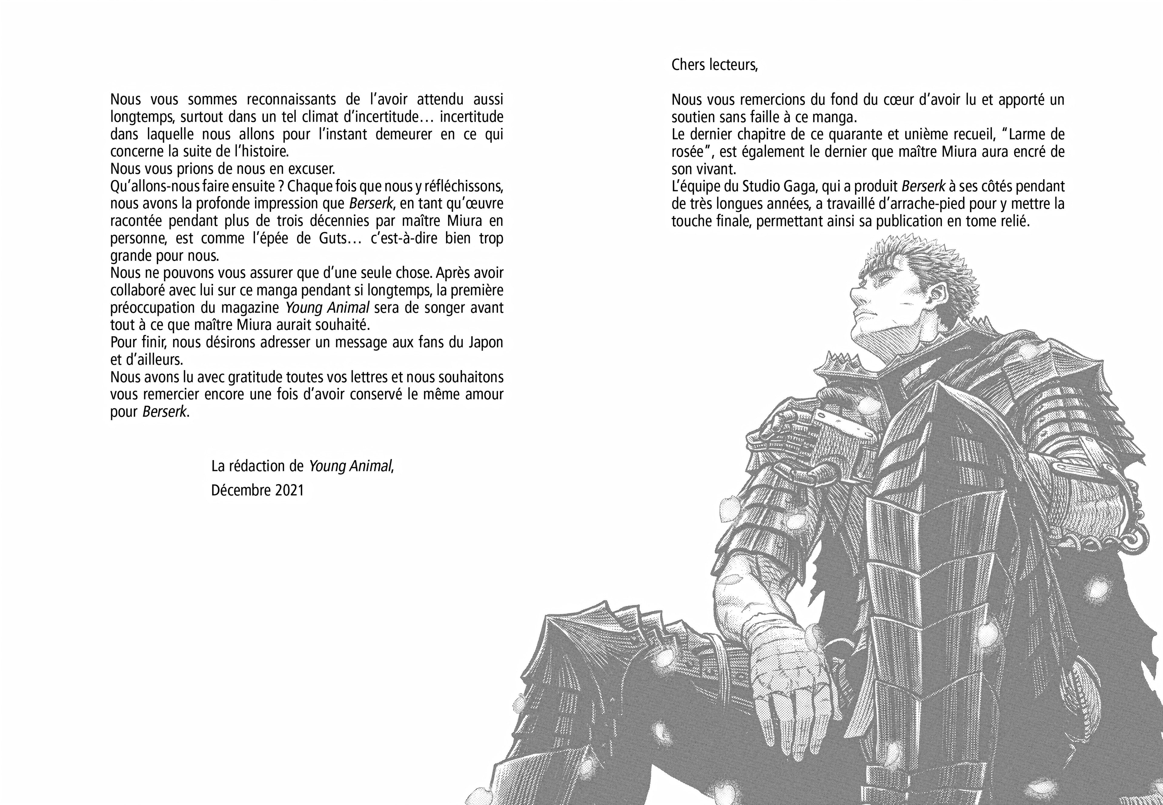 Read Berserk FR Manga Online