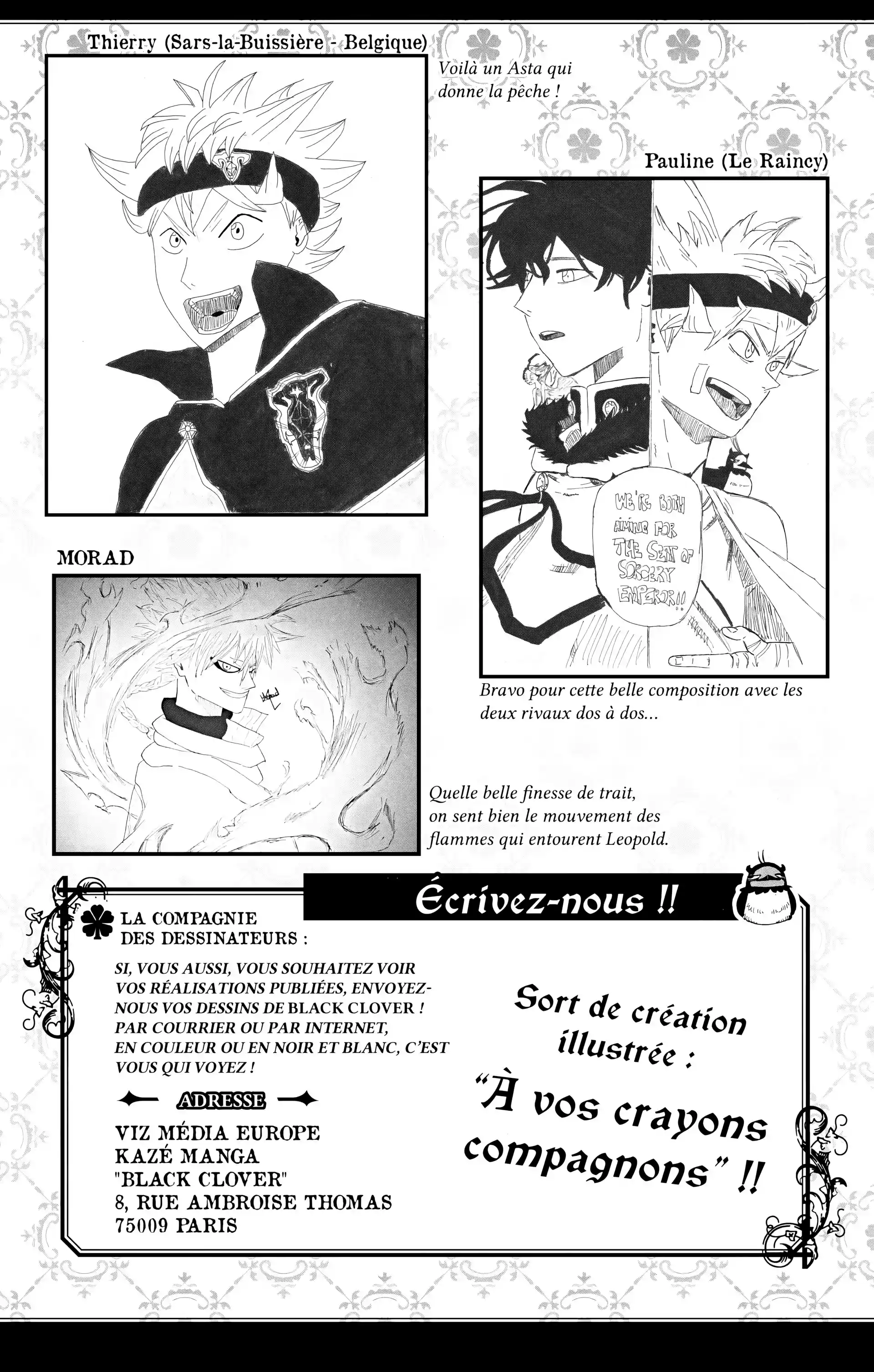 Read Black Clover FR Manga Online