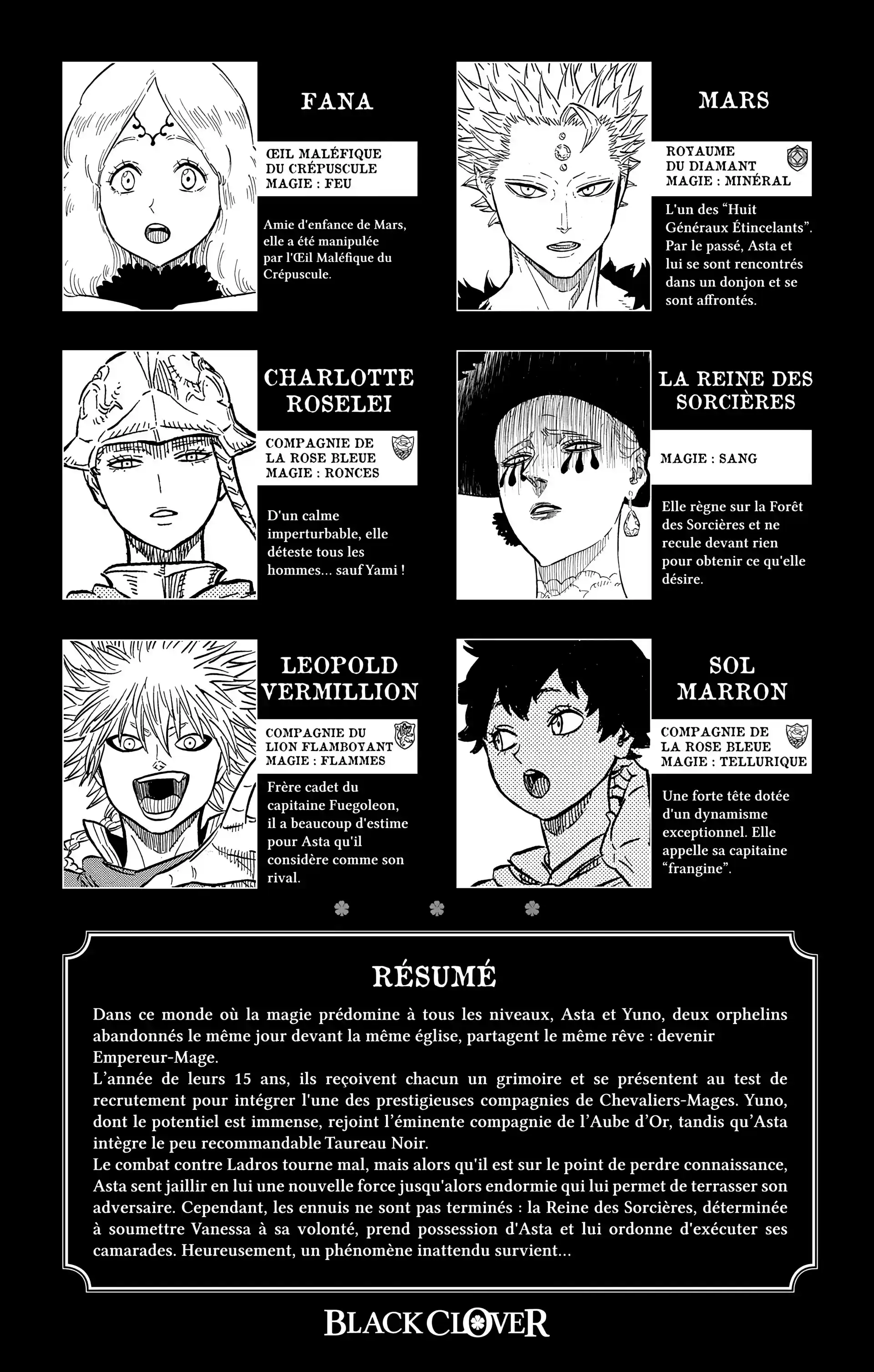 Read Black Clover FR Manga Online