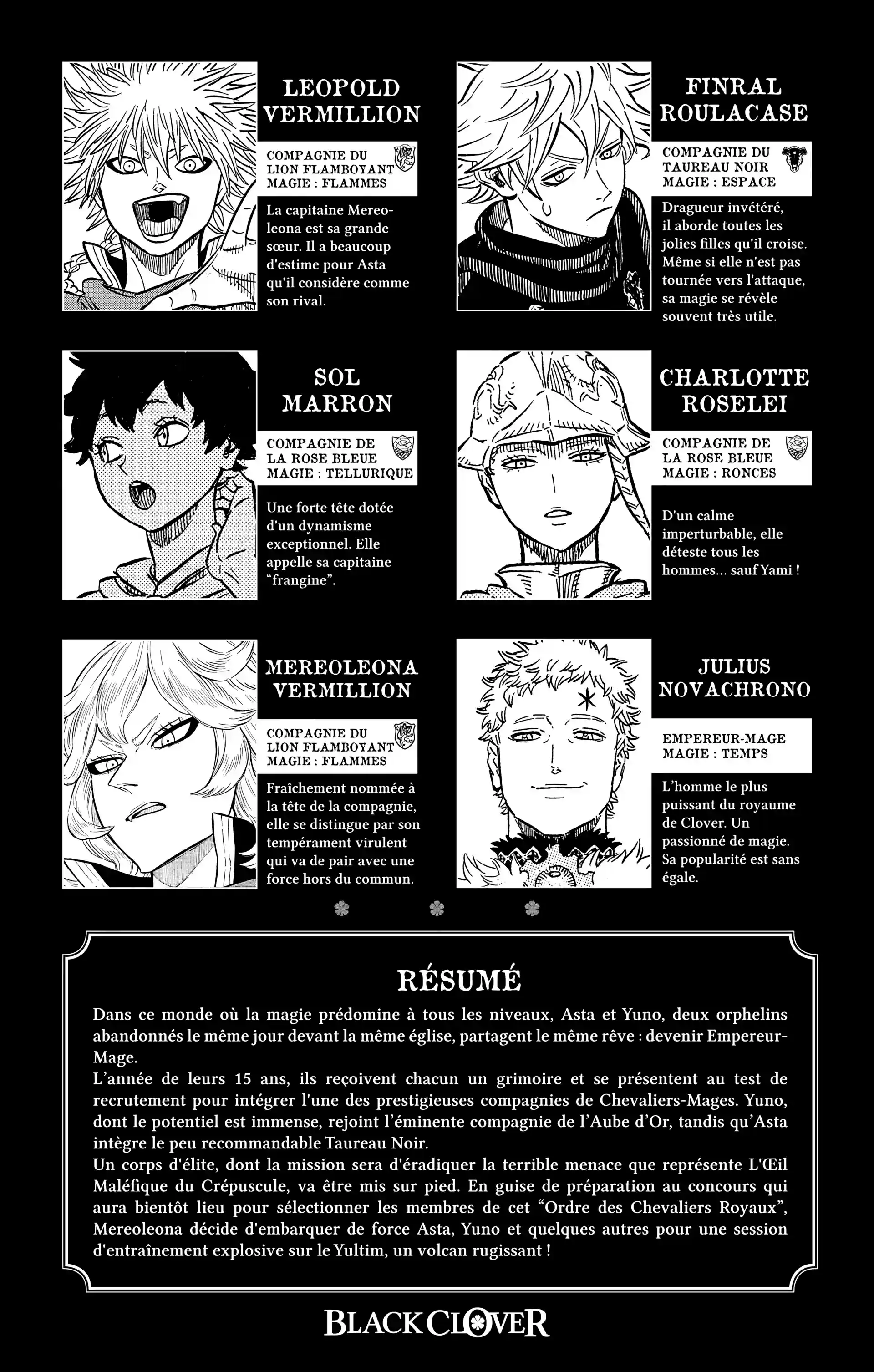 Read Black Clover FR Manga Online