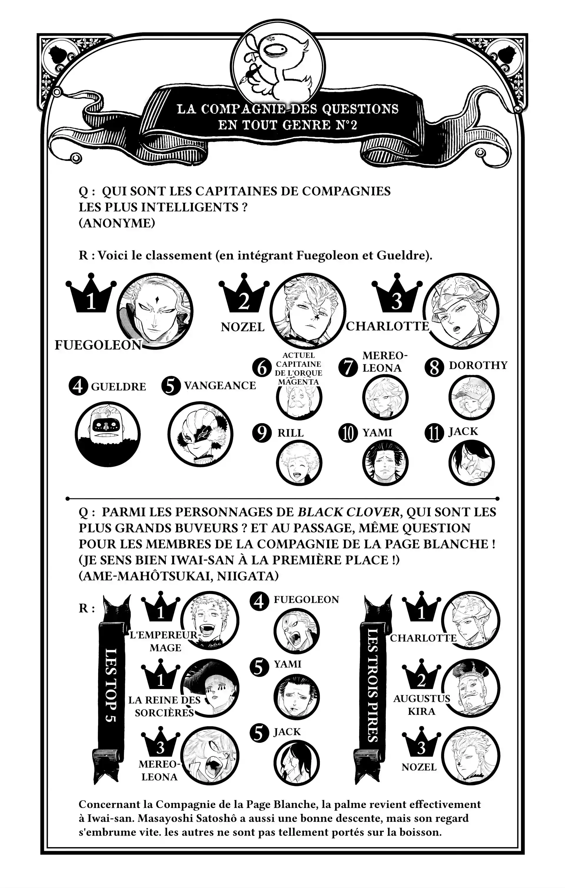 Read Black Clover FR Manga Online