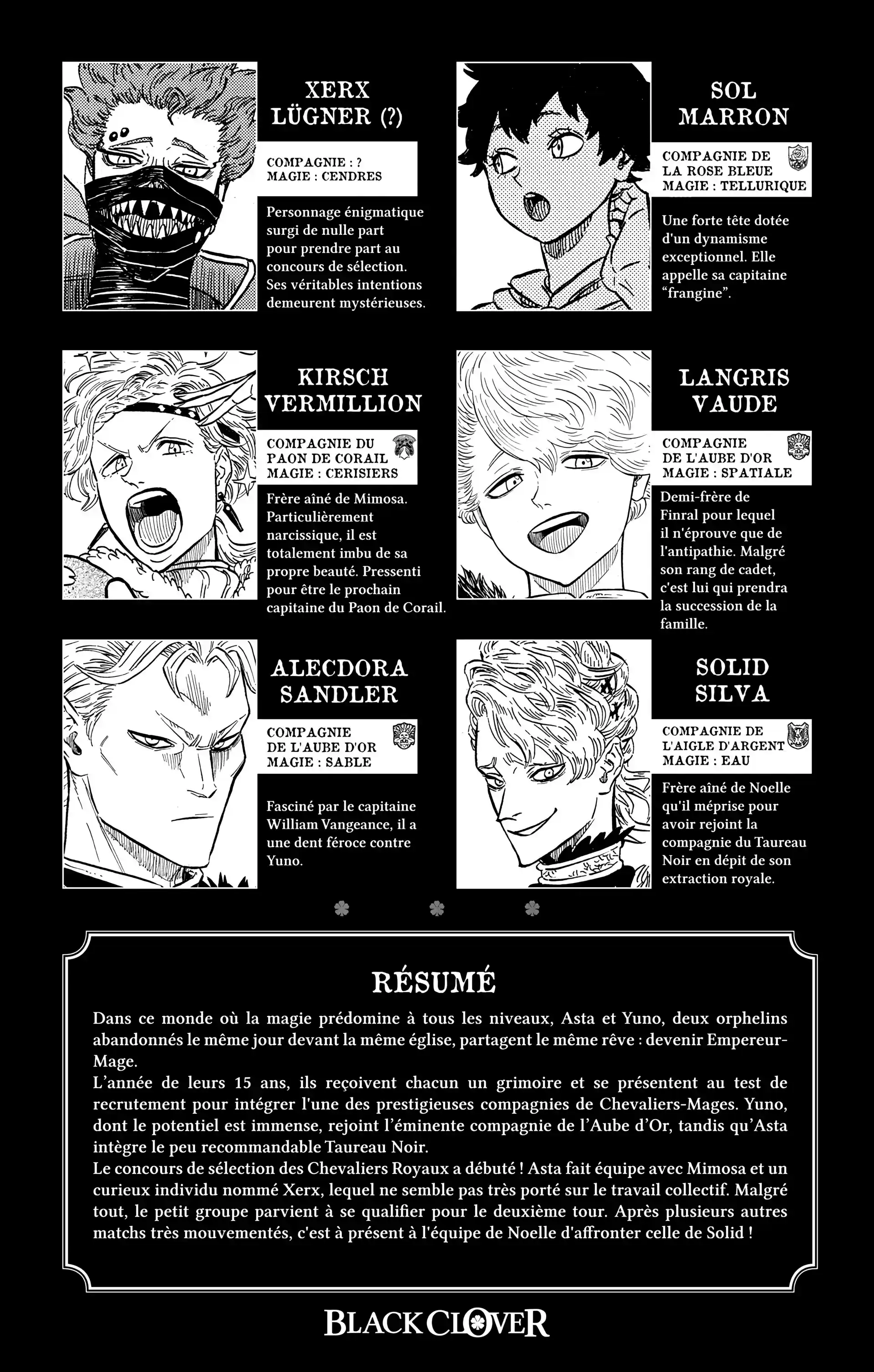 Read Black Clover FR Manga Online