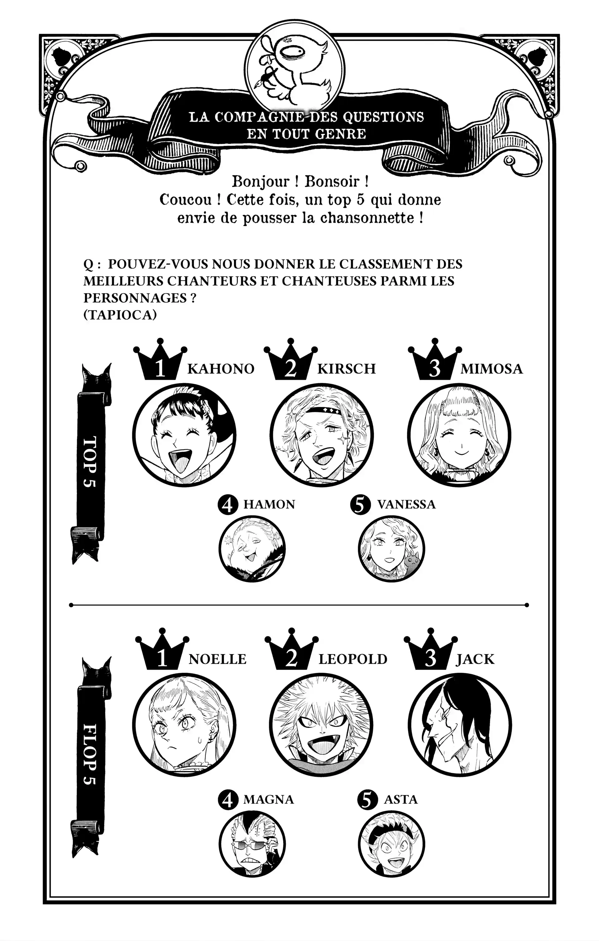 Read Black Clover FR Manga Online