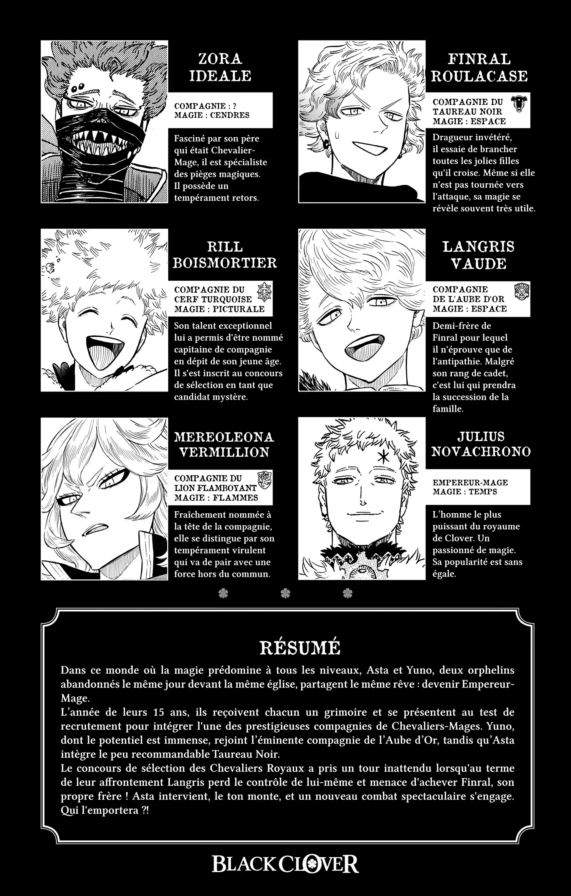 Read Black Clover FR Manga Online