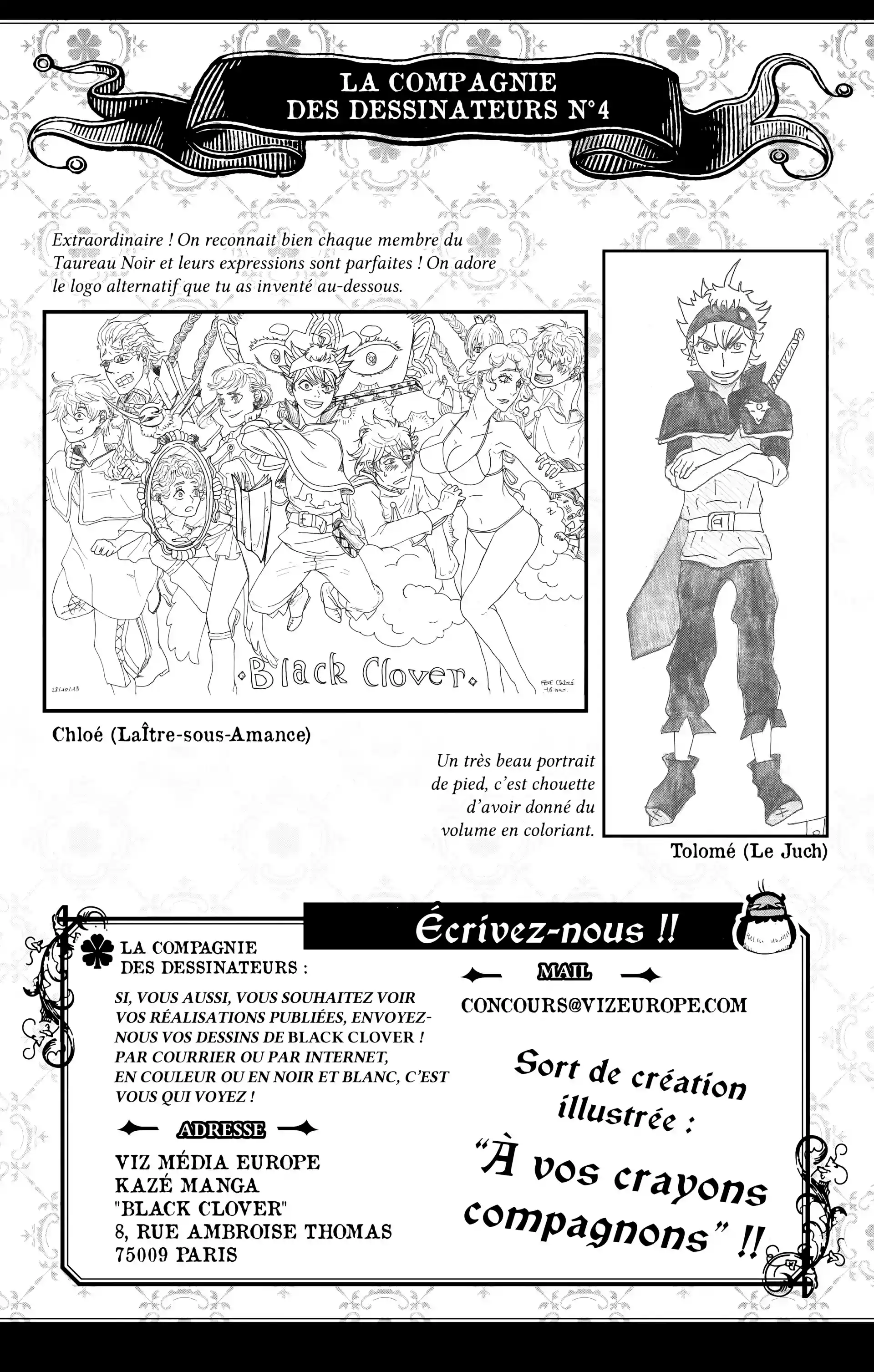 Read Black Clover FR Manga Online