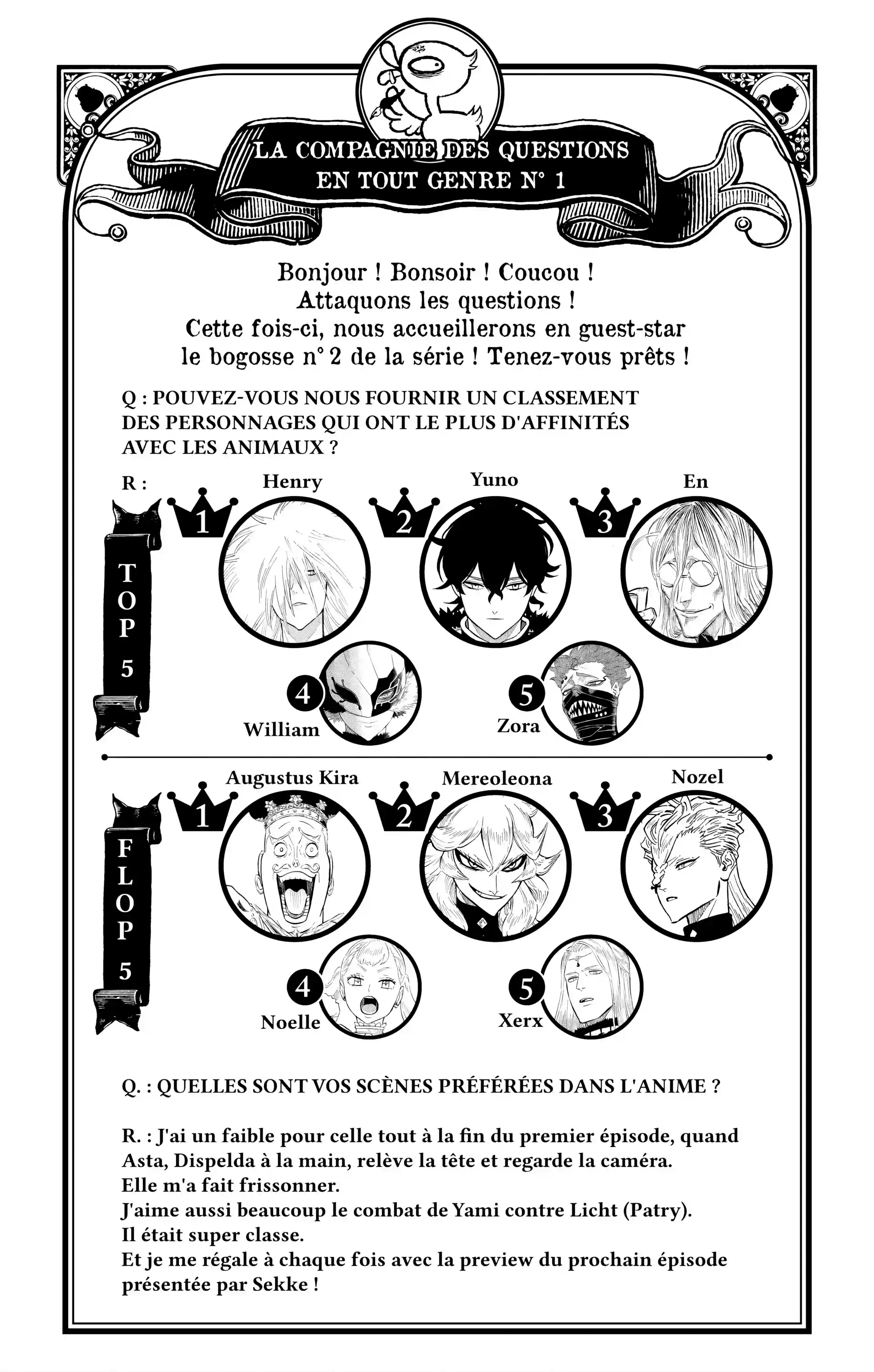 Read Black Clover FR Manga Online