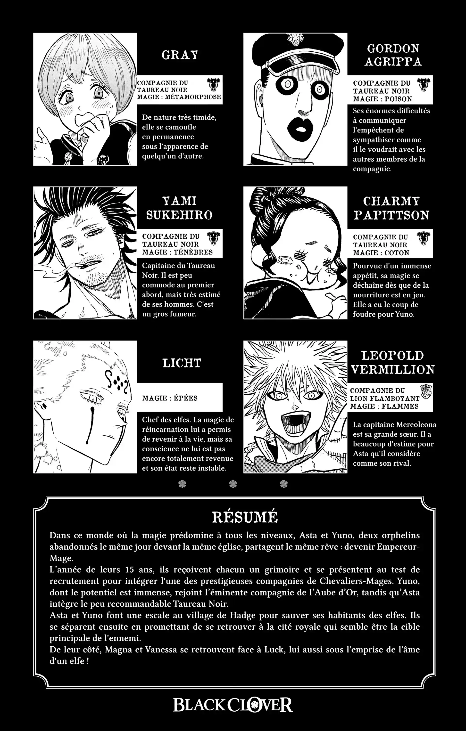 Read Black Clover FR Manga Online