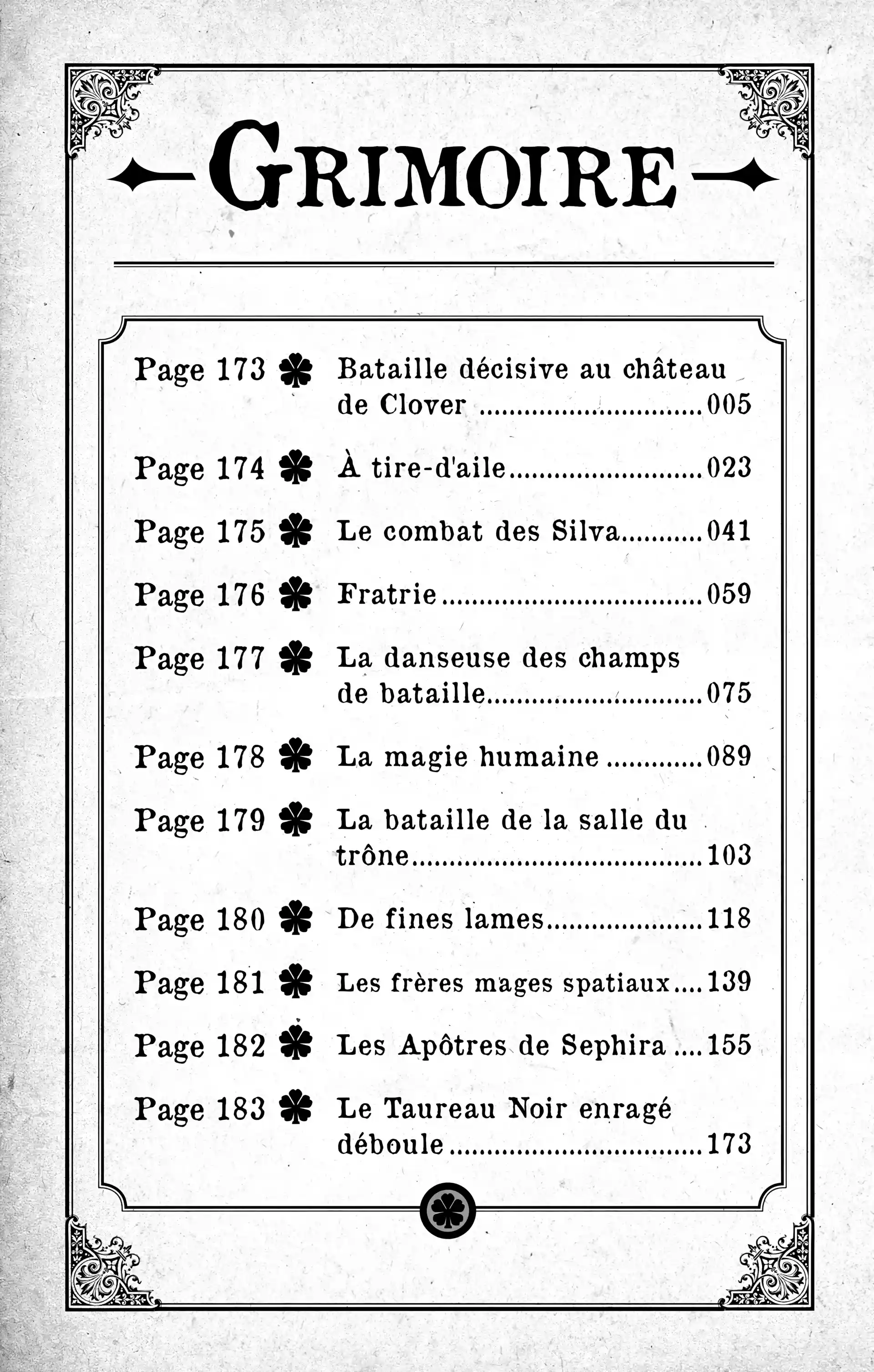 Read Black Clover FR Manga Online