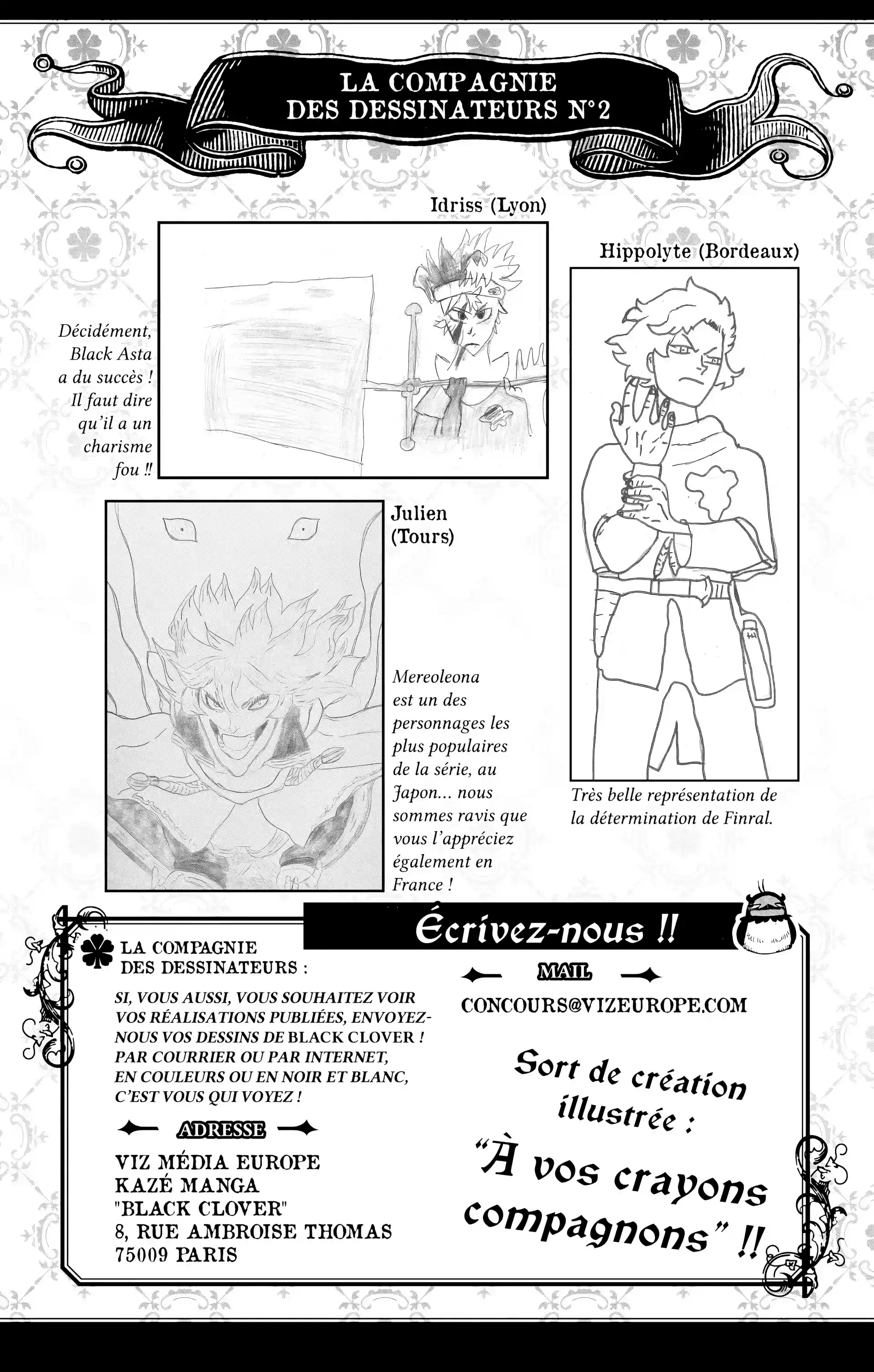 Read Black Clover FR Manga Online