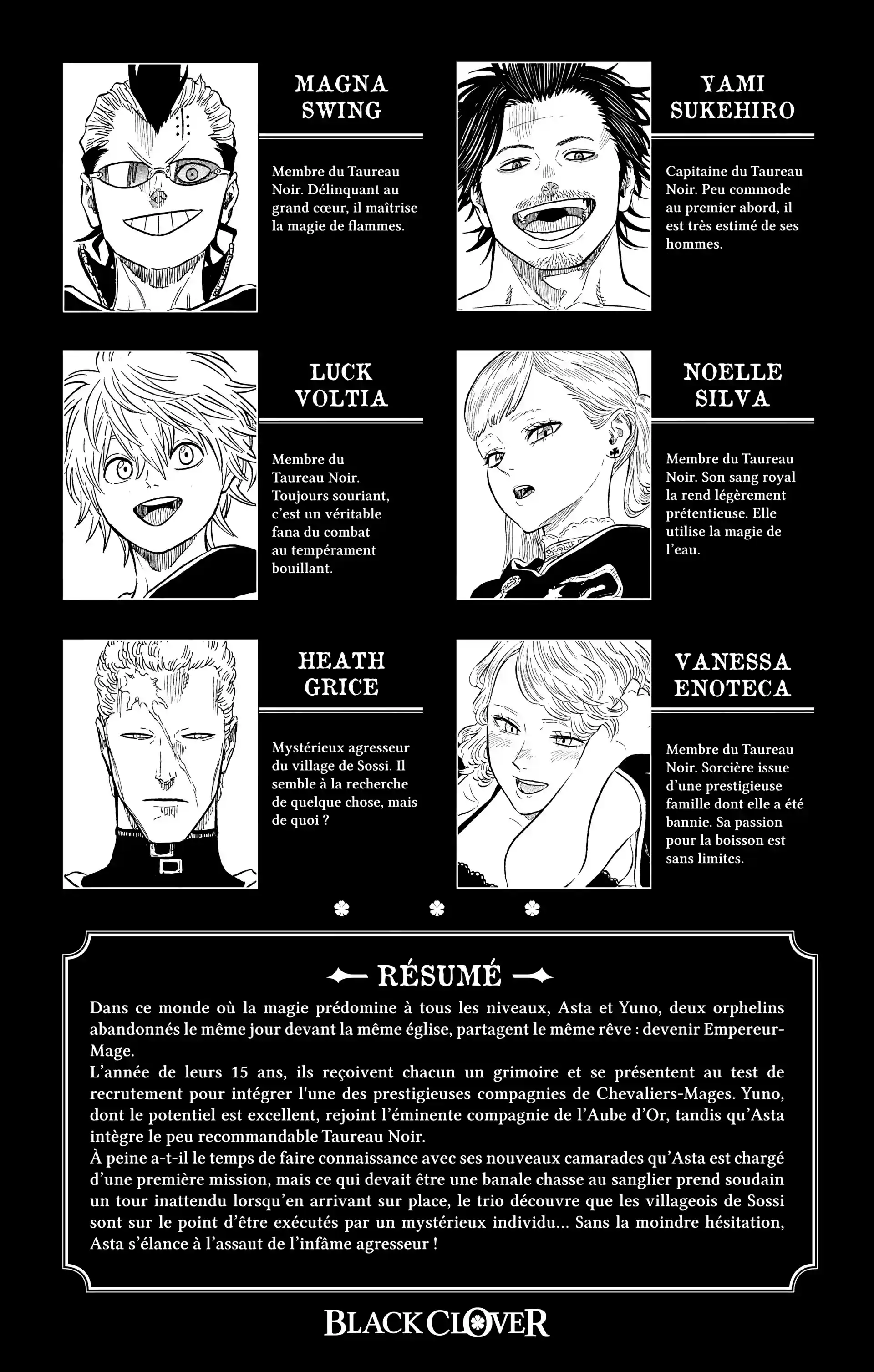 Read Black Clover FR Manga Online