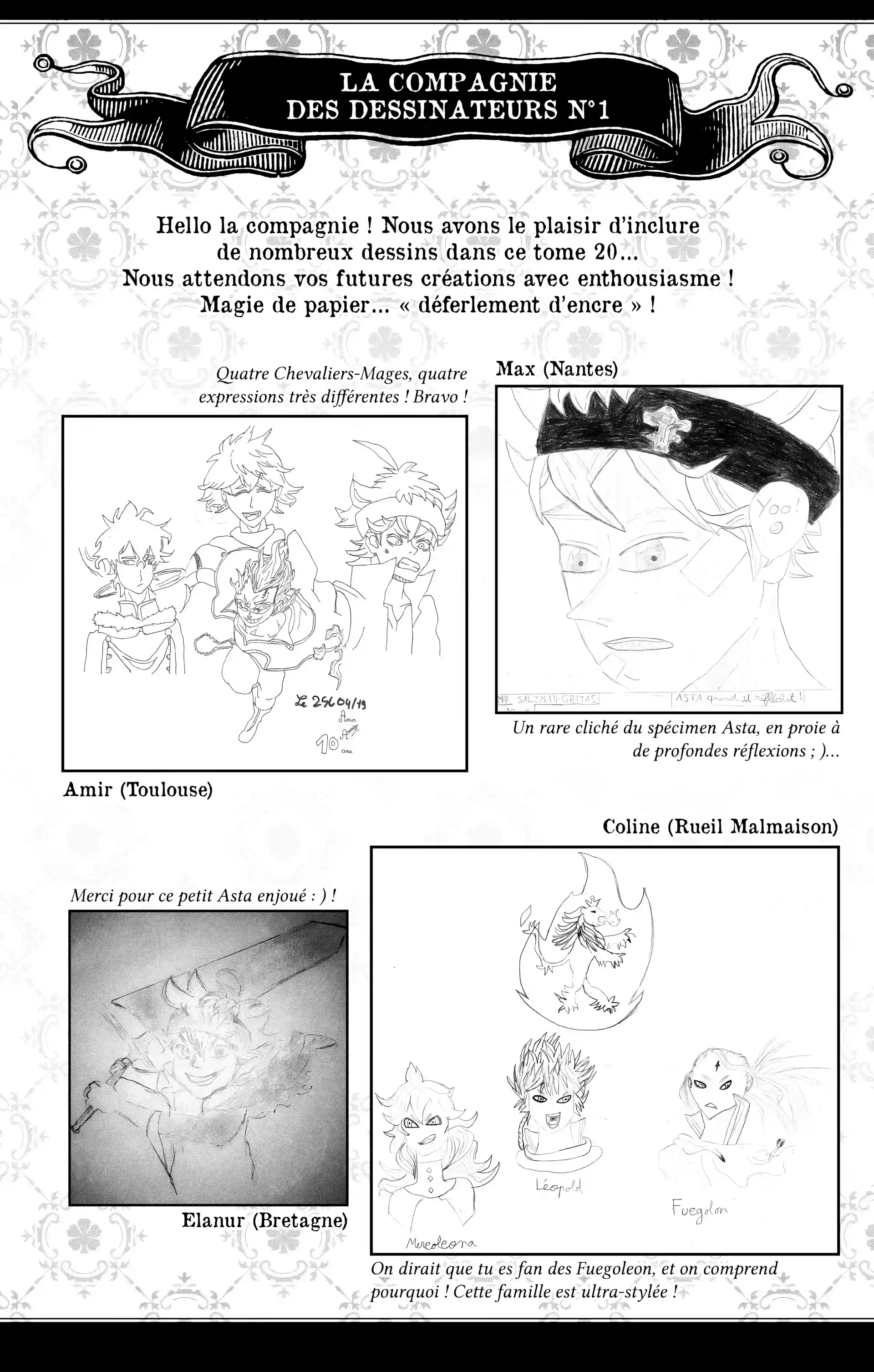 Read Black Clover FR Manga Online