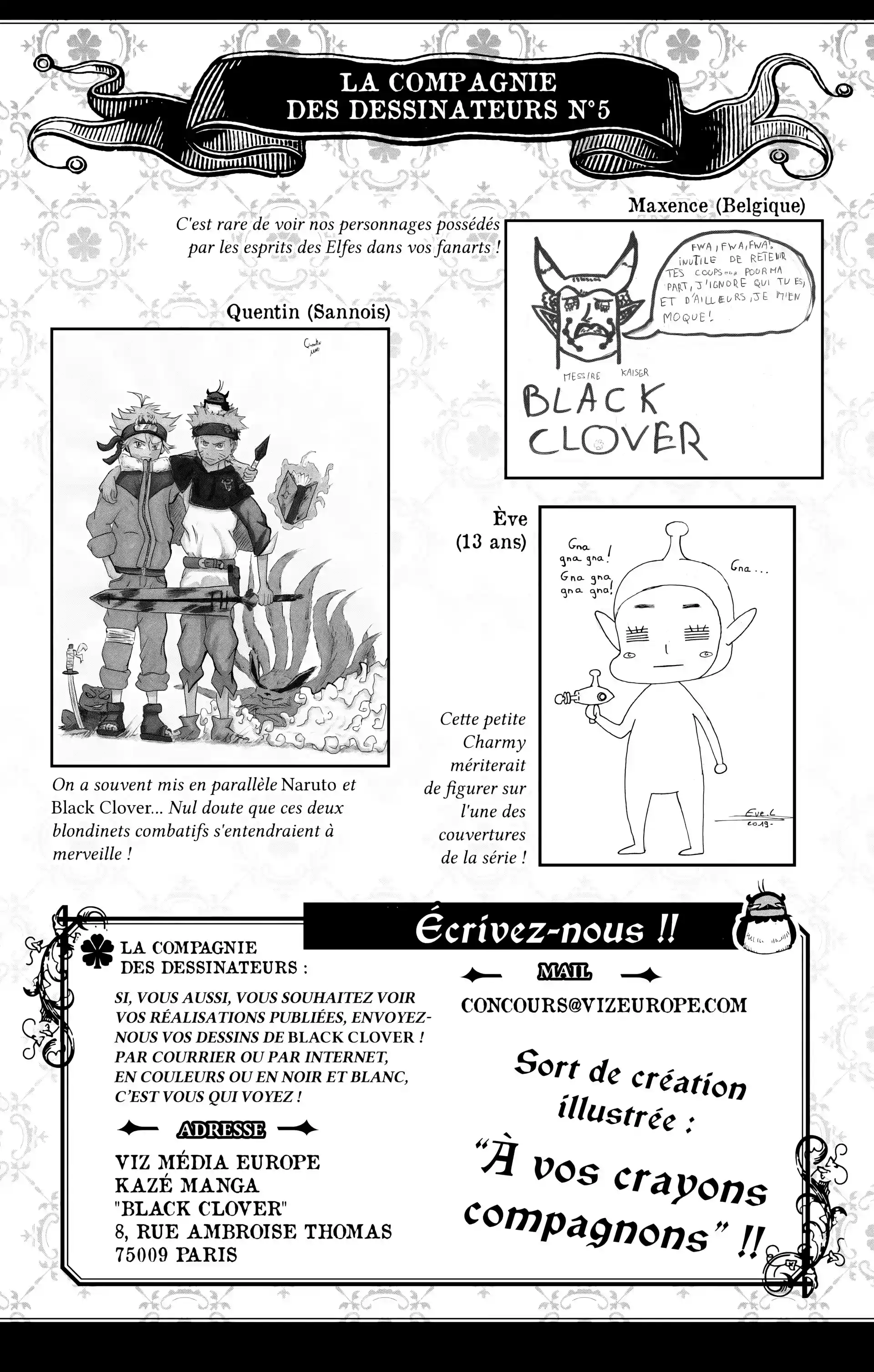 Read Black Clover FR Manga Online
