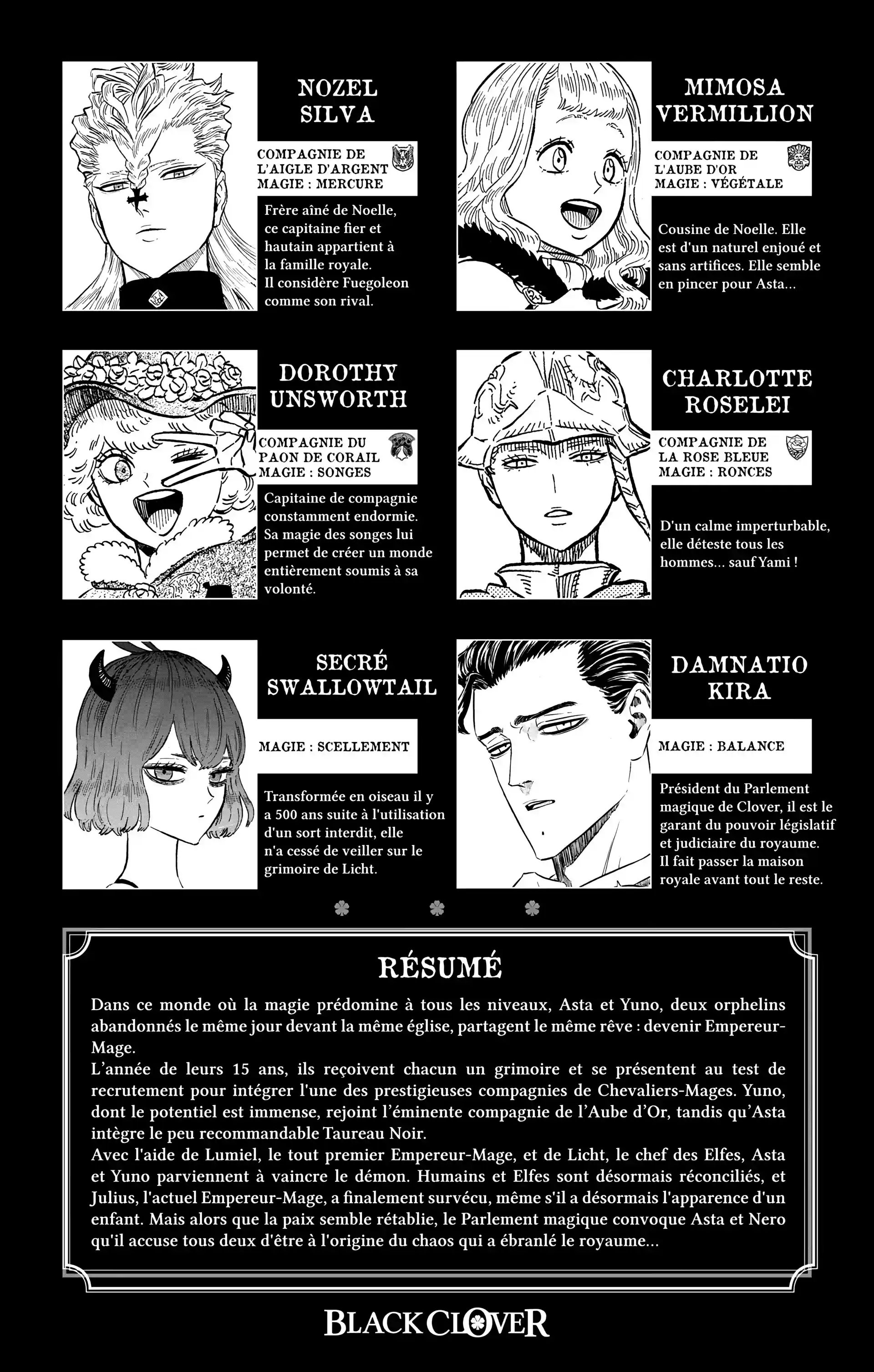 Read Black Clover FR Manga Online