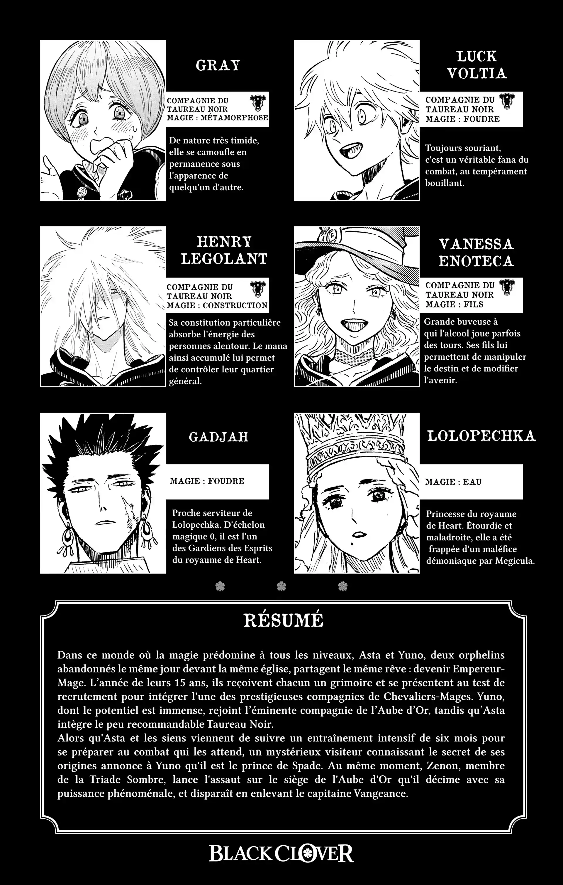 Read Black Clover FR Manga Online