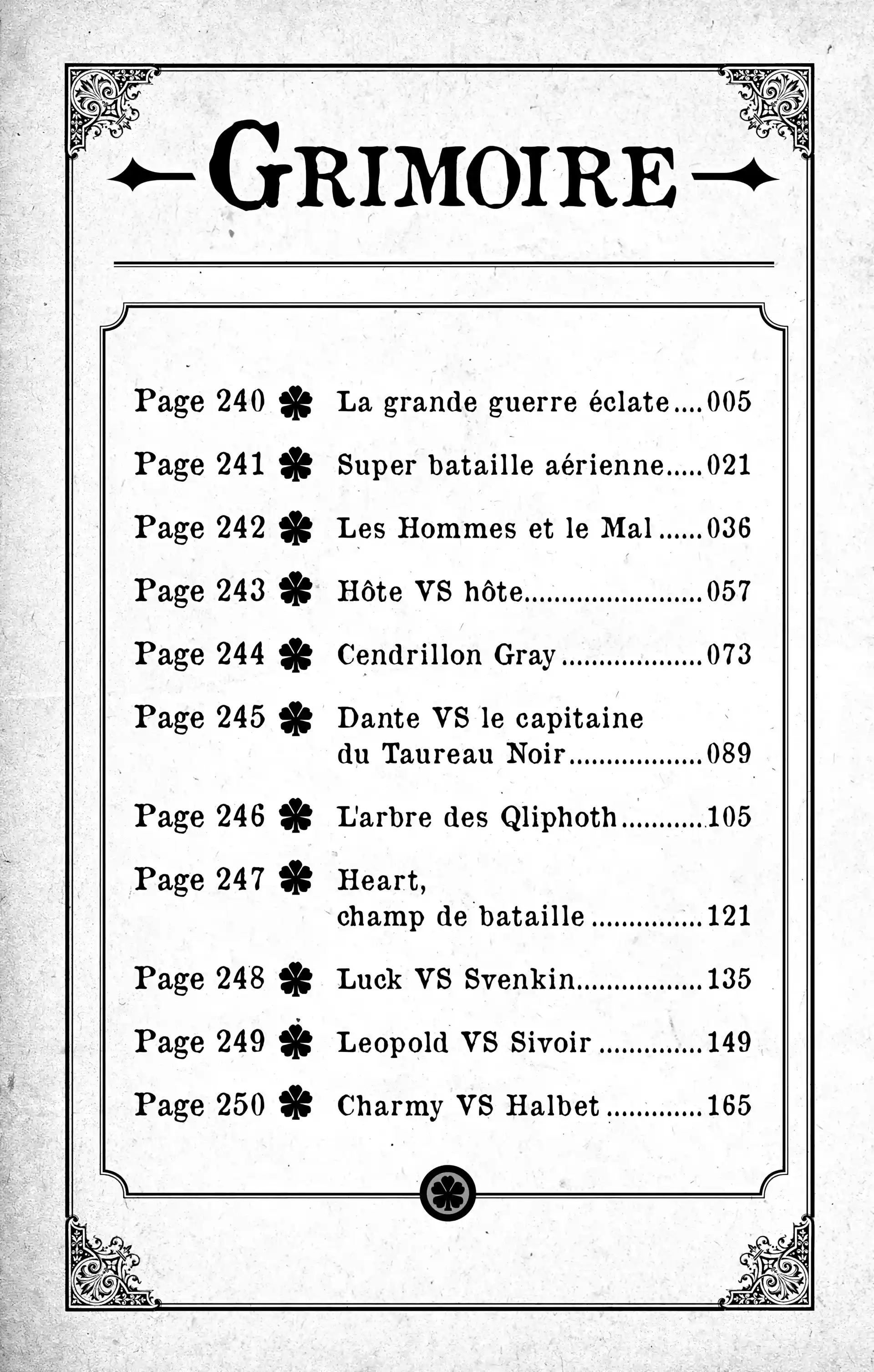 Read Black Clover FR Manga Online
