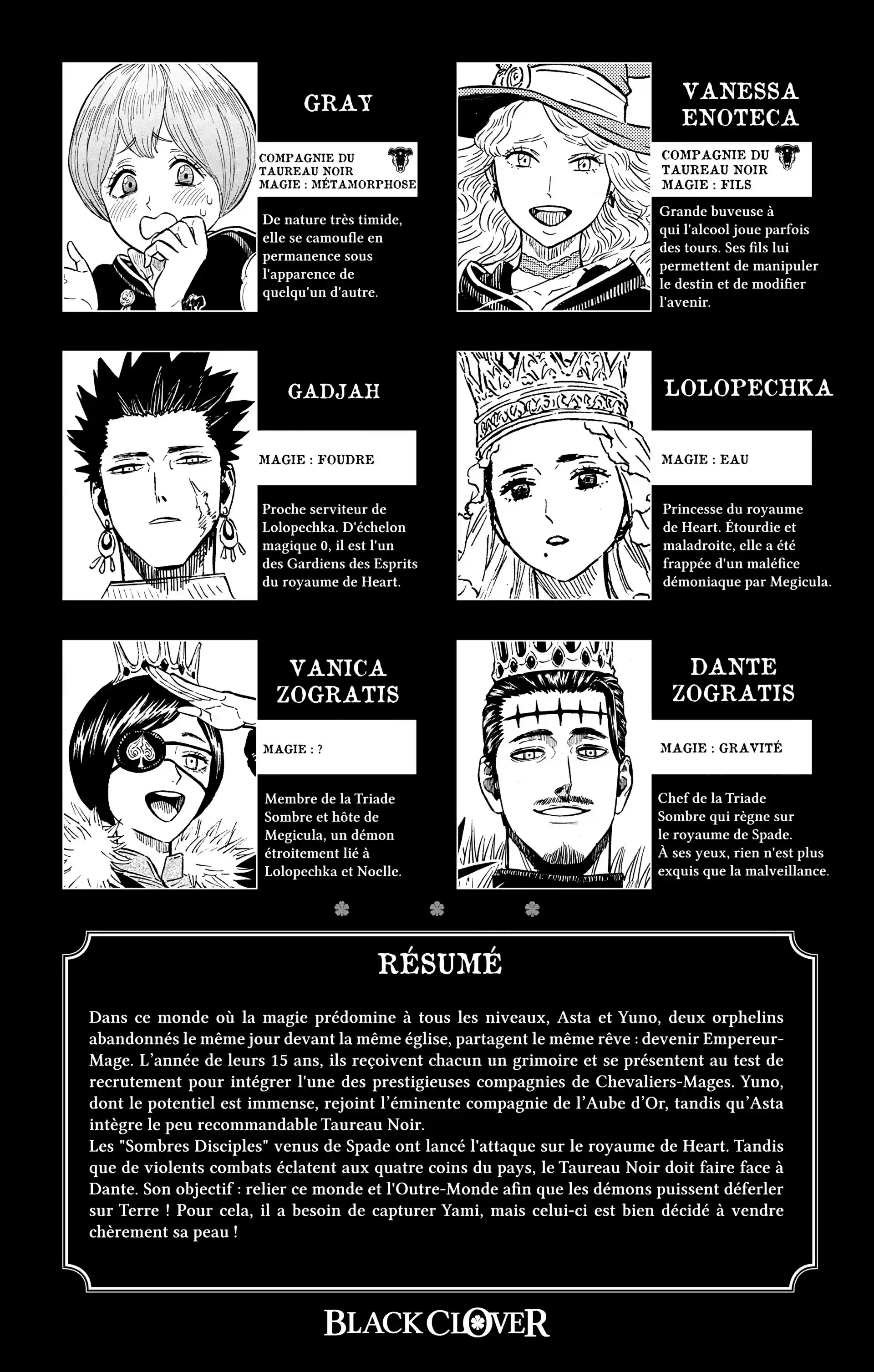 Read Black Clover FR Manga Online
