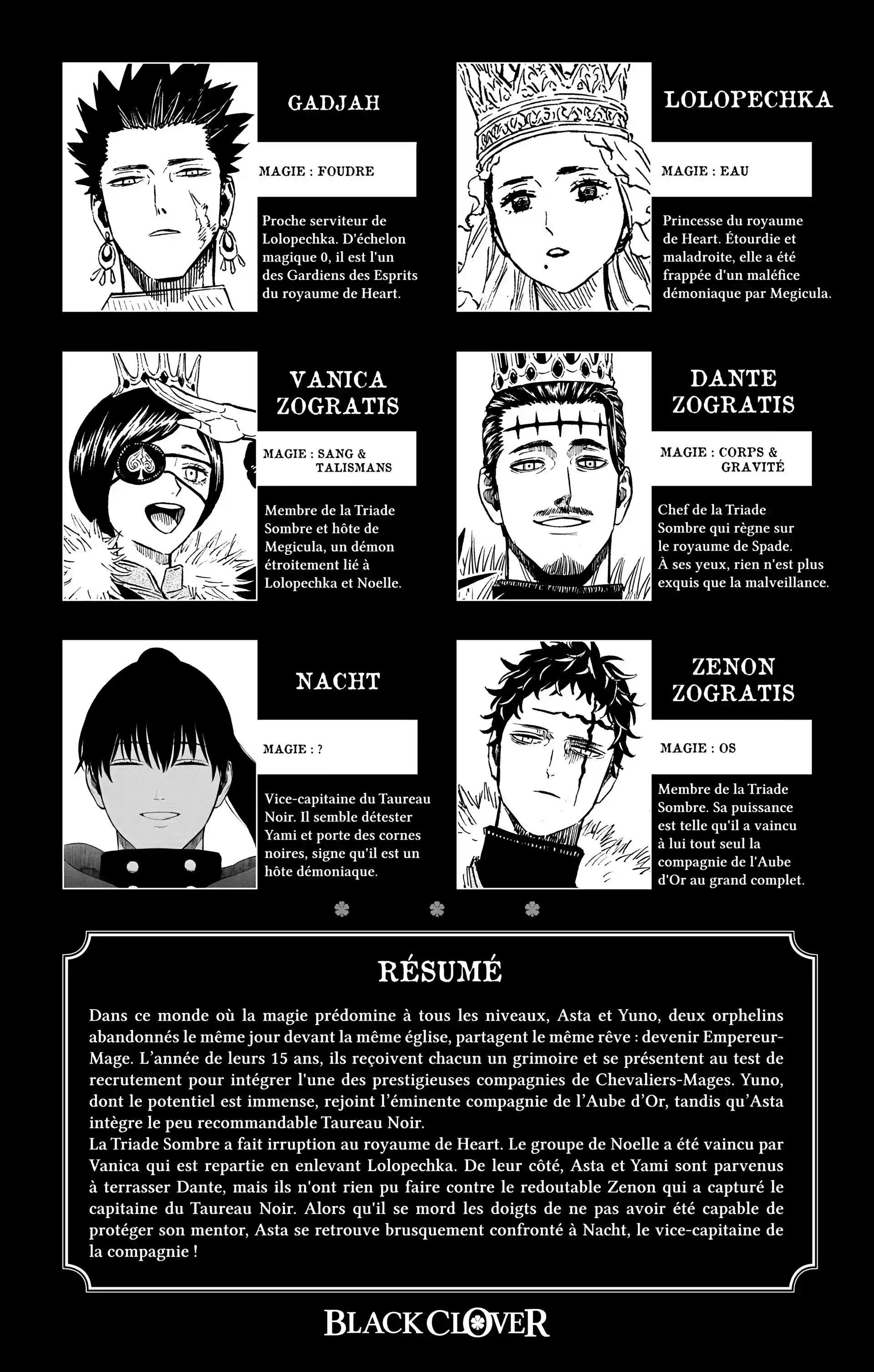 Read Black Clover FR Manga Online
