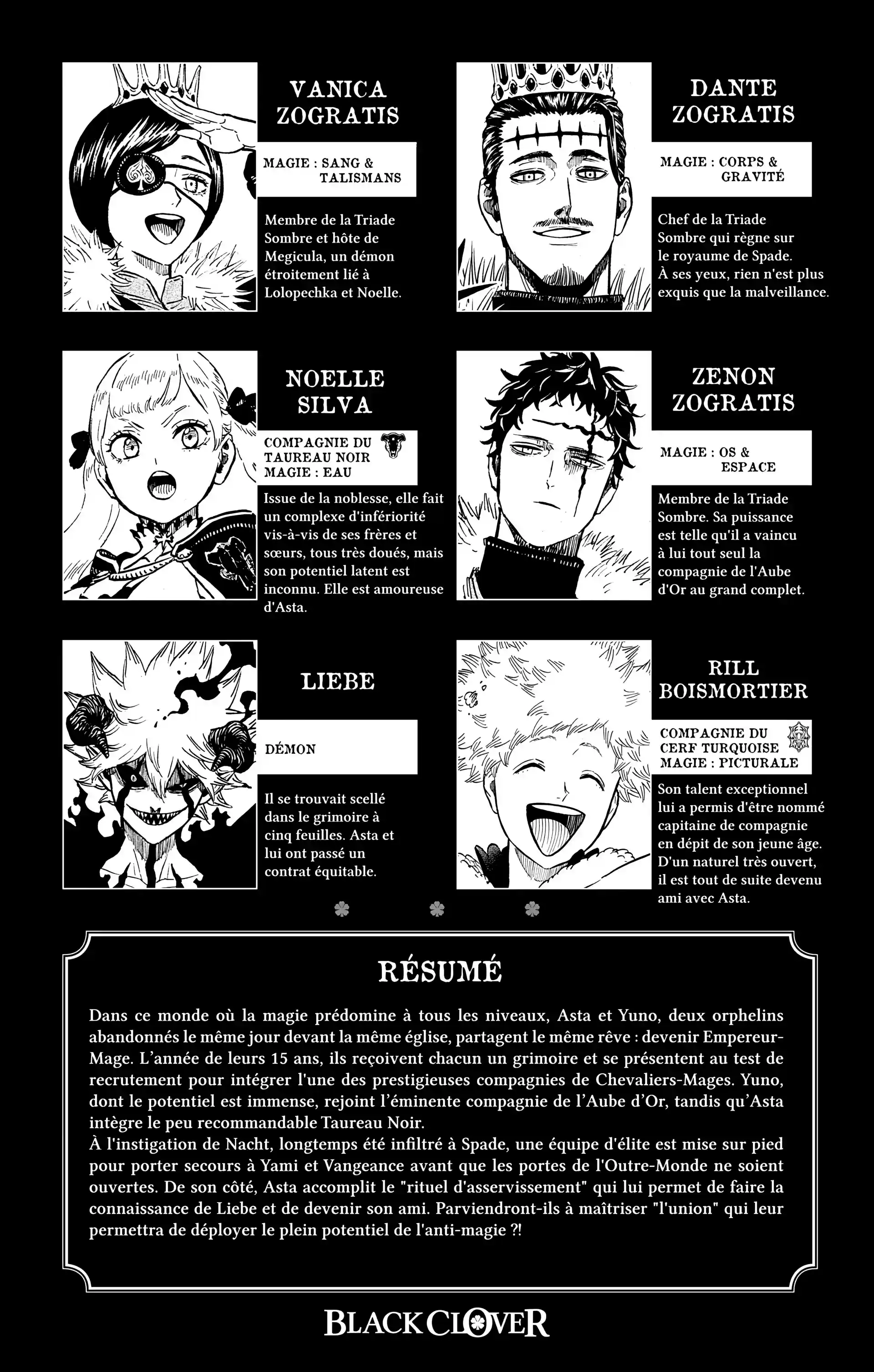 Read Black Clover FR Manga Online
