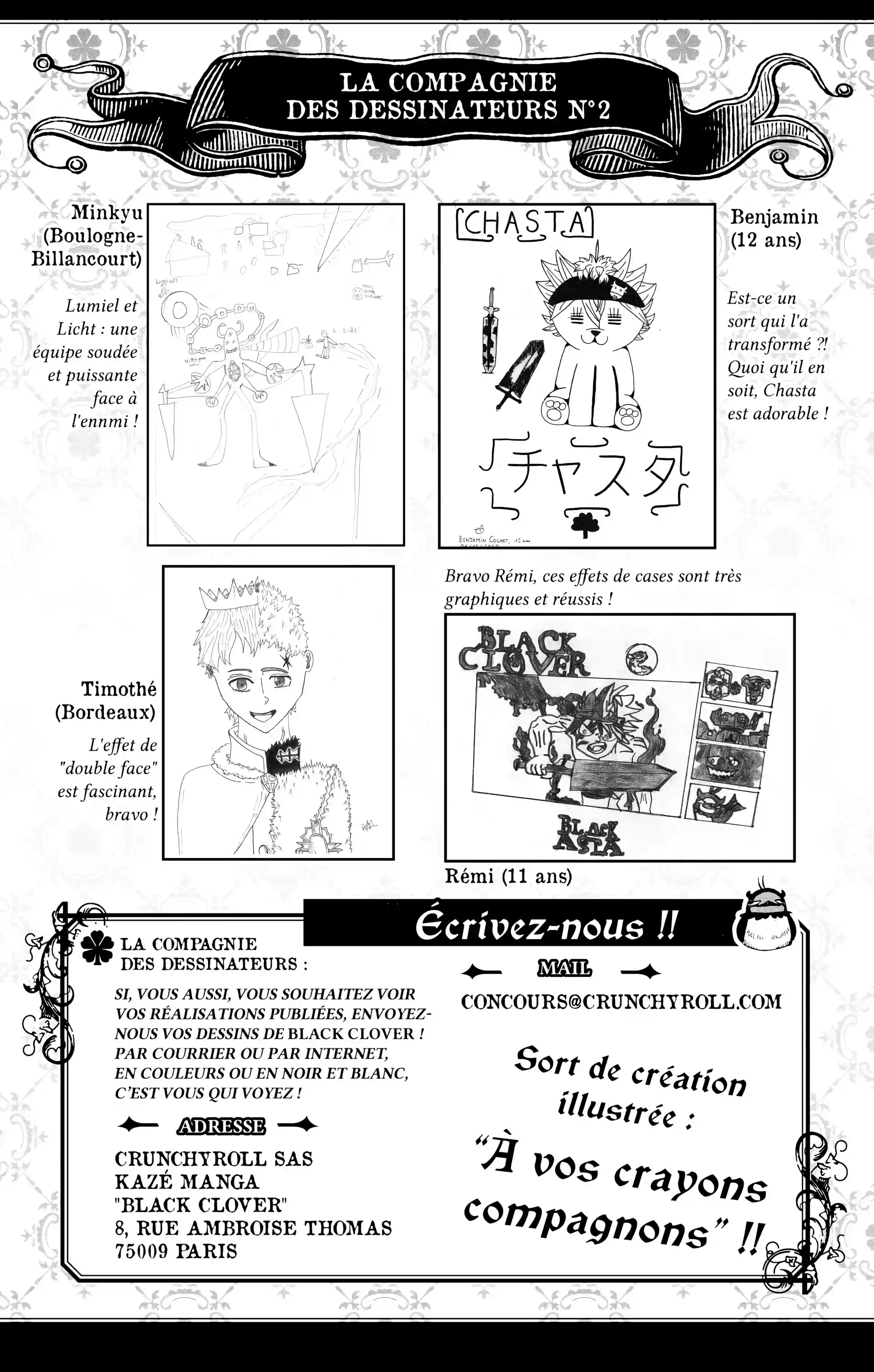 Read Black Clover FR Manga Online