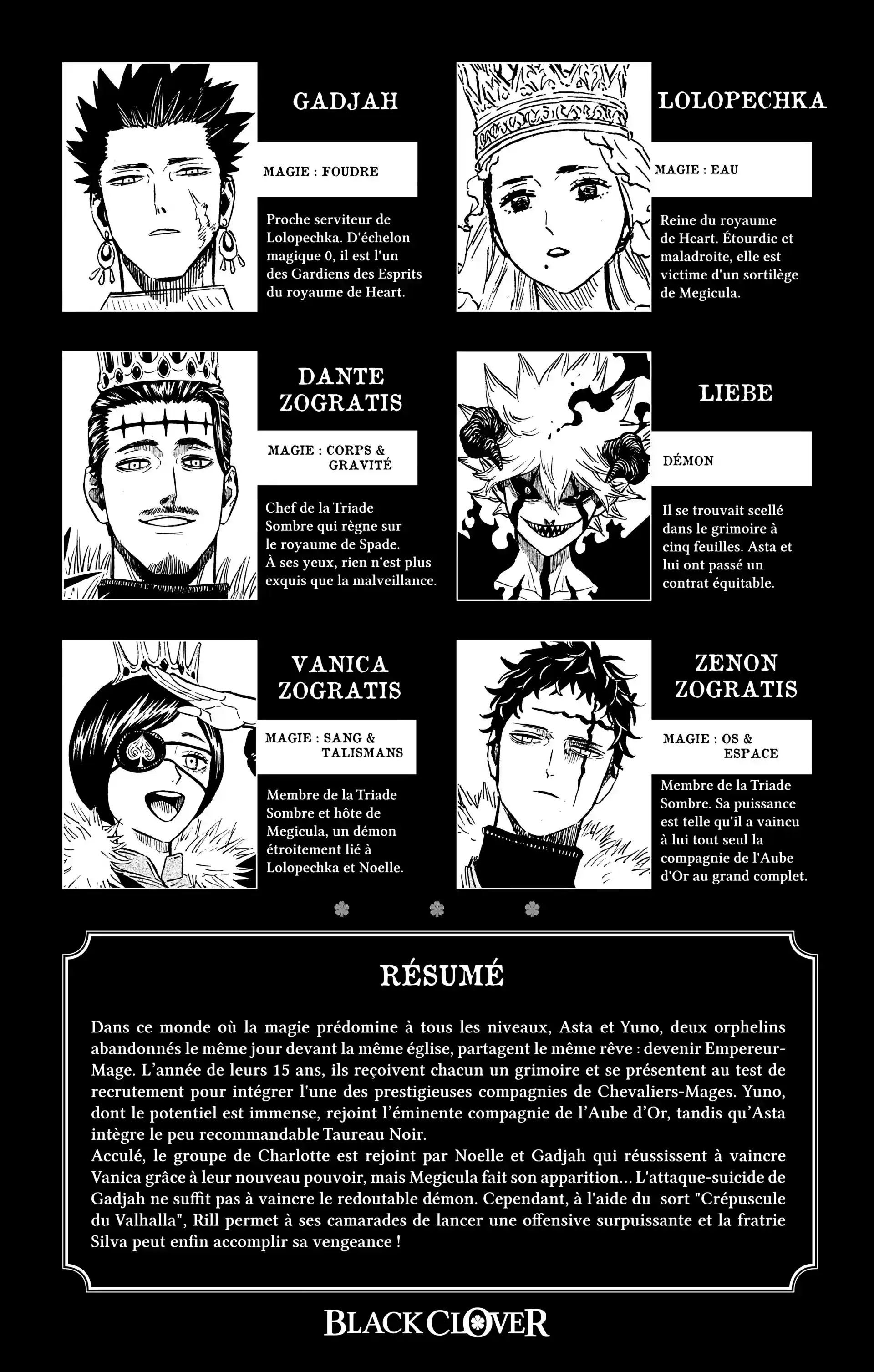 Read Black Clover FR Manga Online