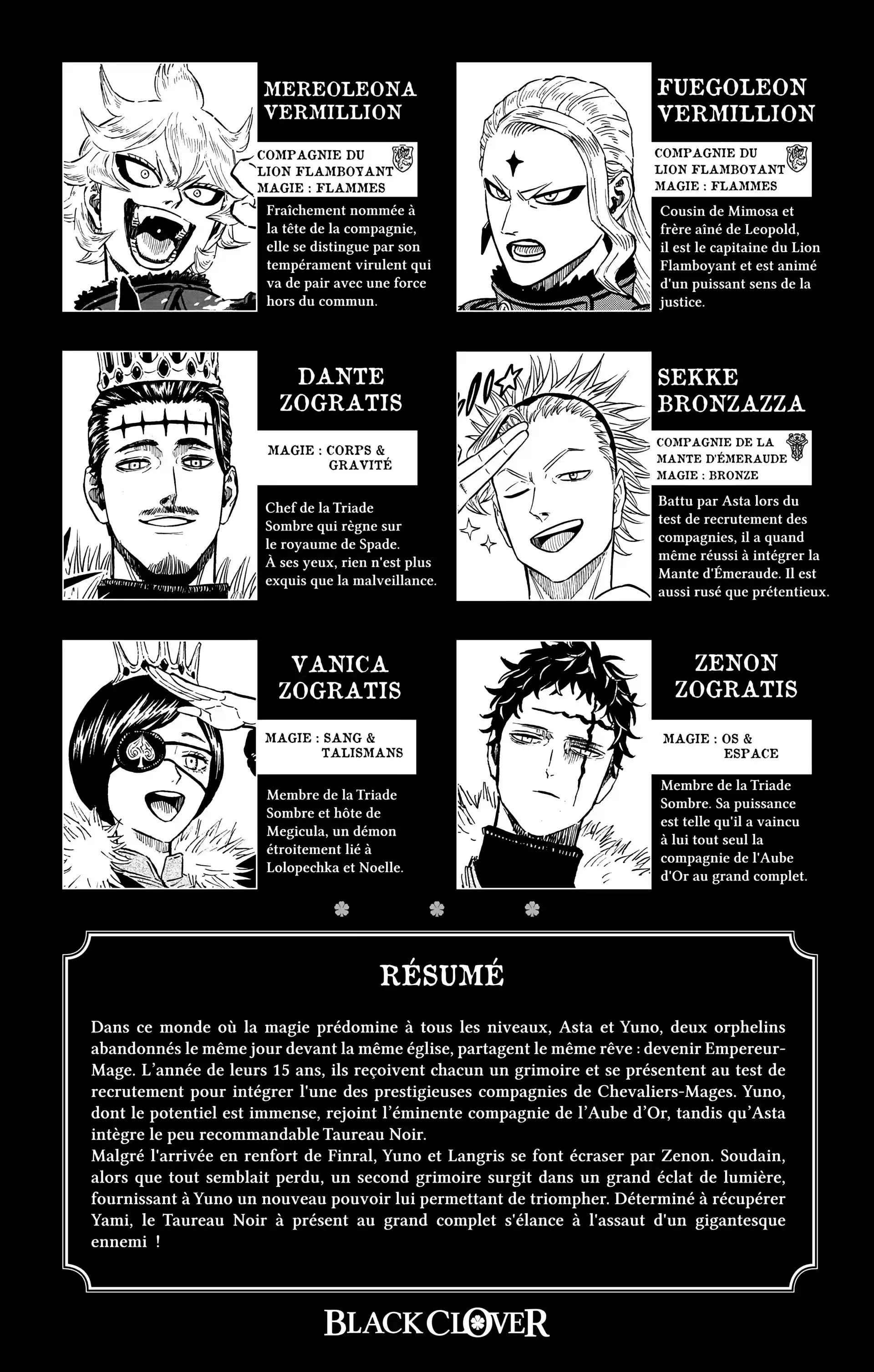 Read Black Clover FR Manga Online
