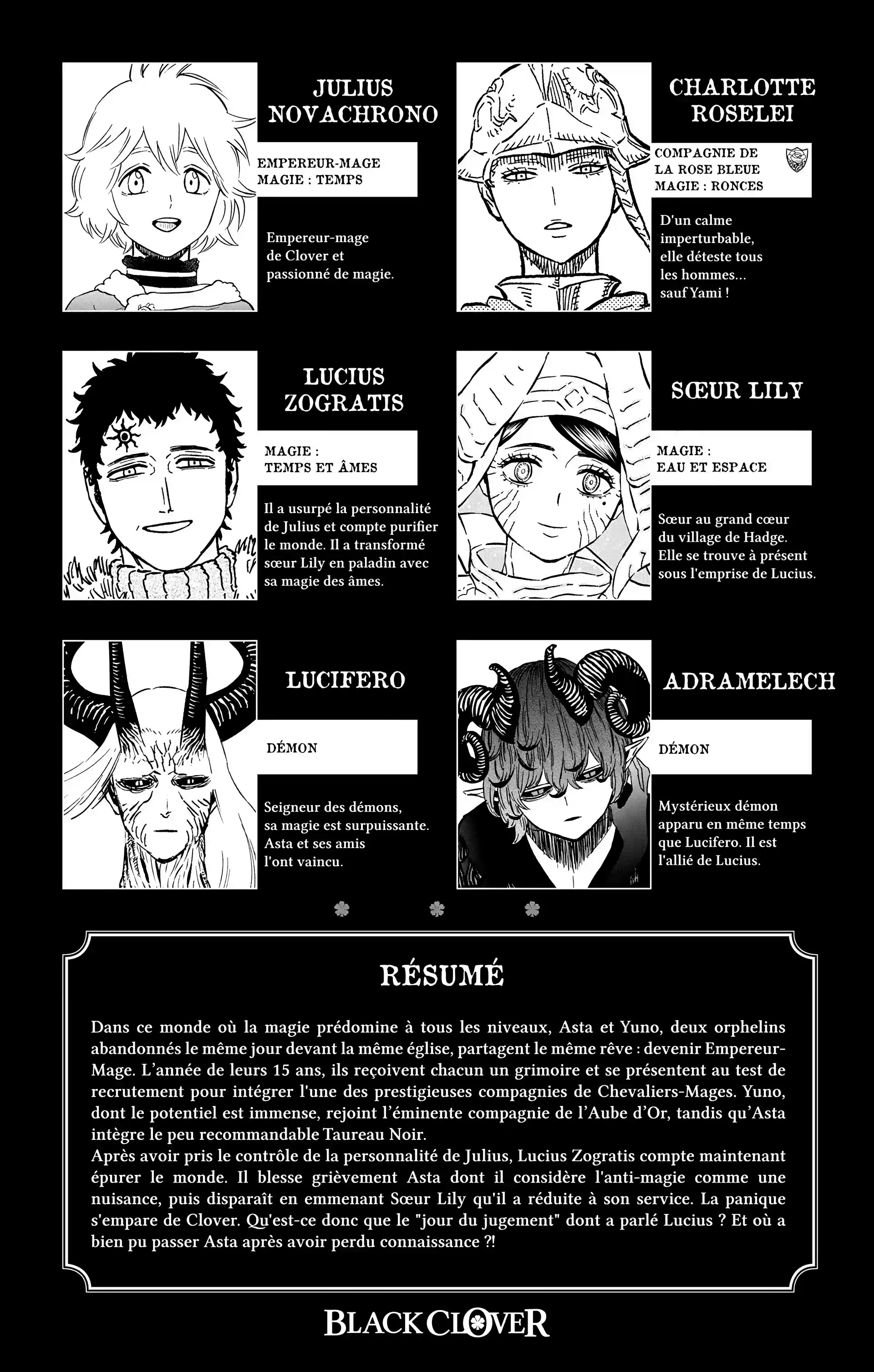 Read Black Clover FR Manga Online