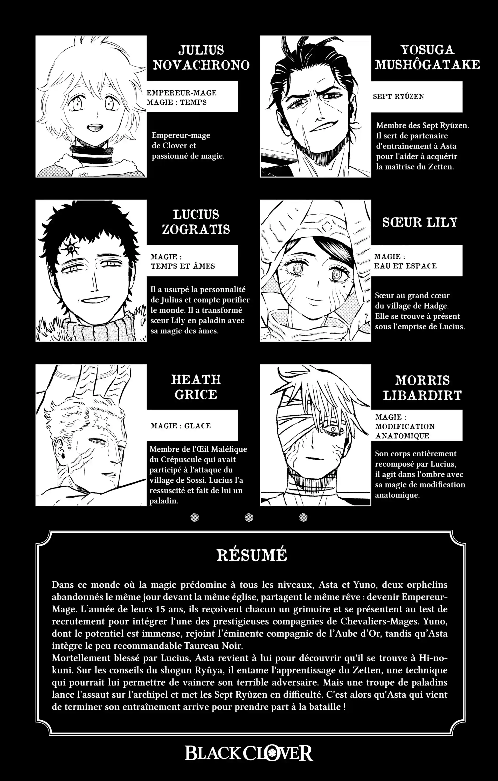 Read Black Clover FR Manga Online