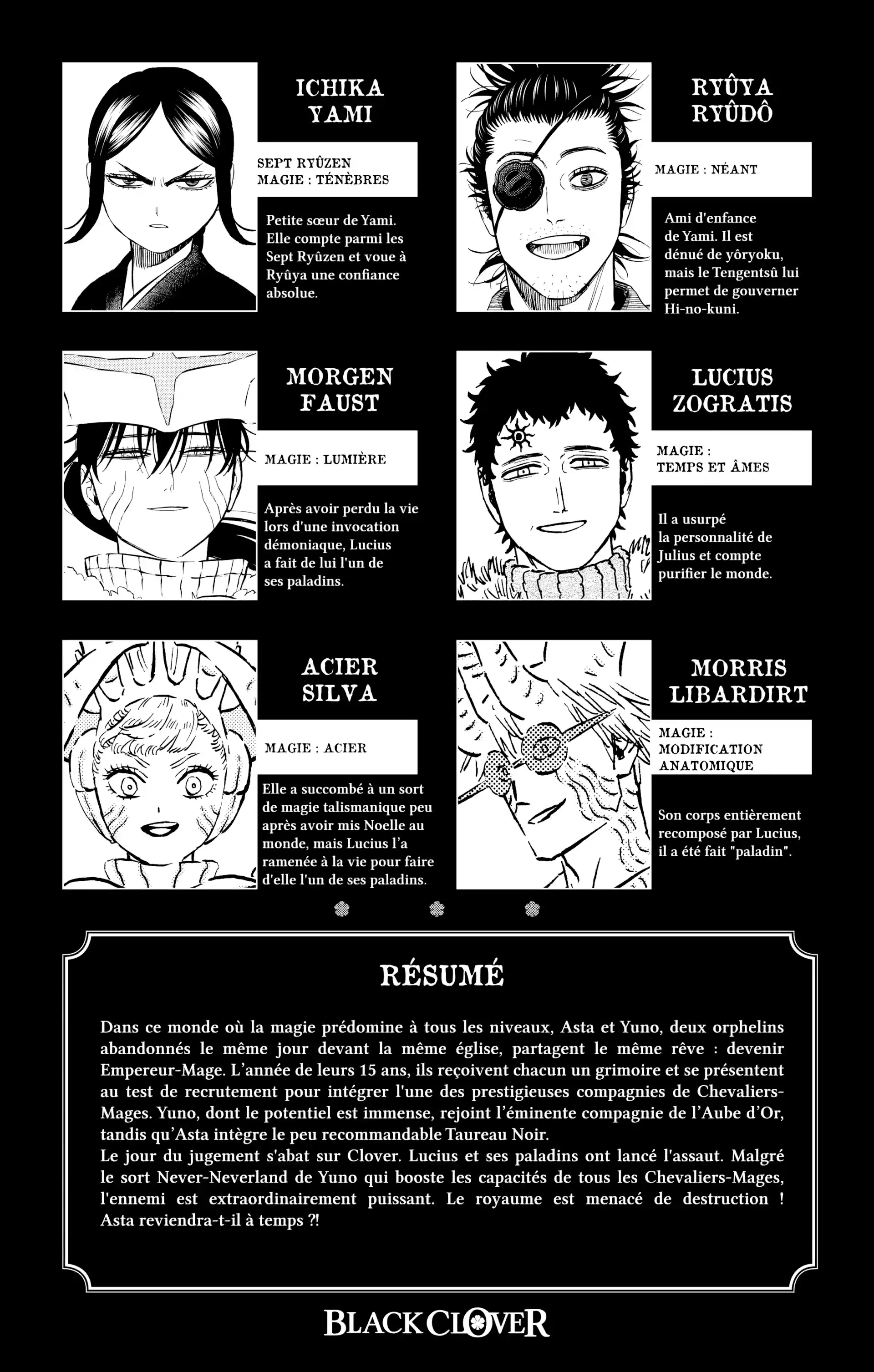 Read Black Clover FR Manga Online