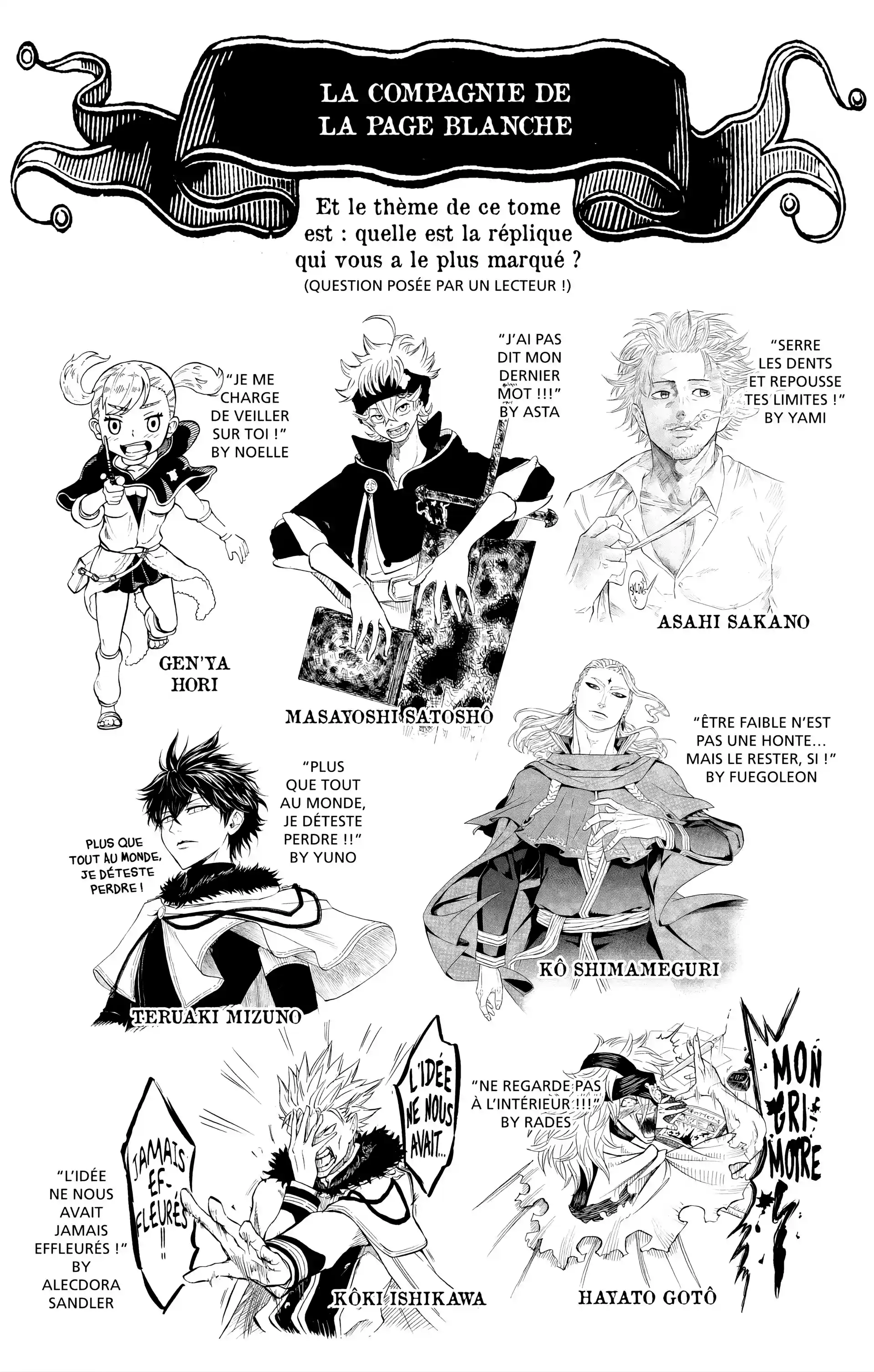 Read Black Clover FR Manga Online