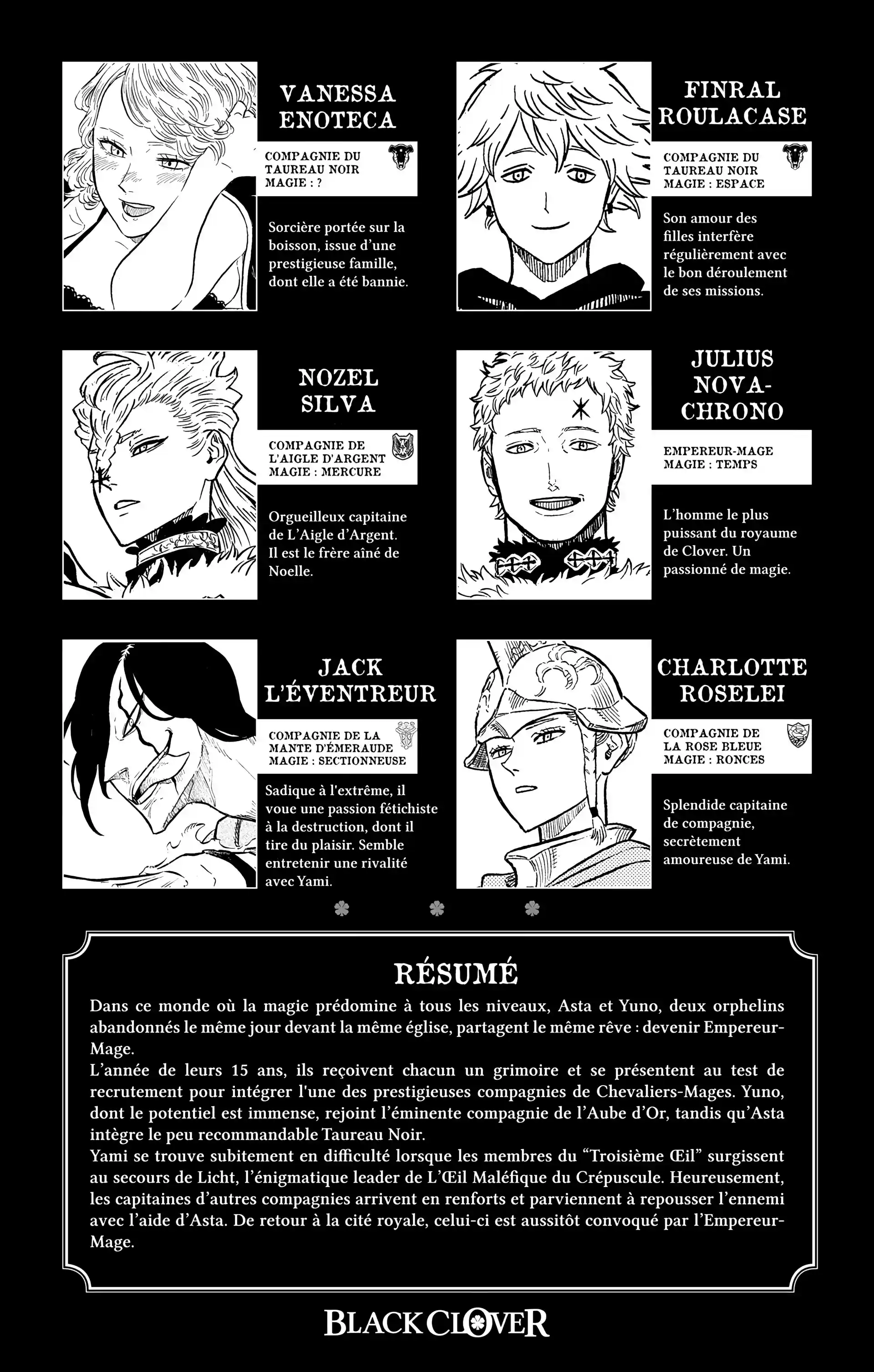 Read Black Clover FR Manga Online